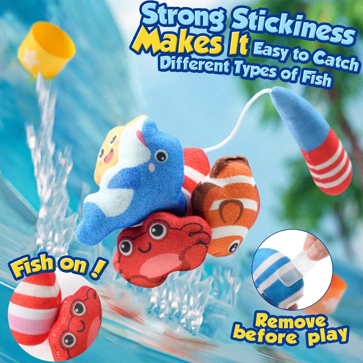 Juego de Pesca Montessori ZOOI 24 Piezas para Niños 1-3 Años