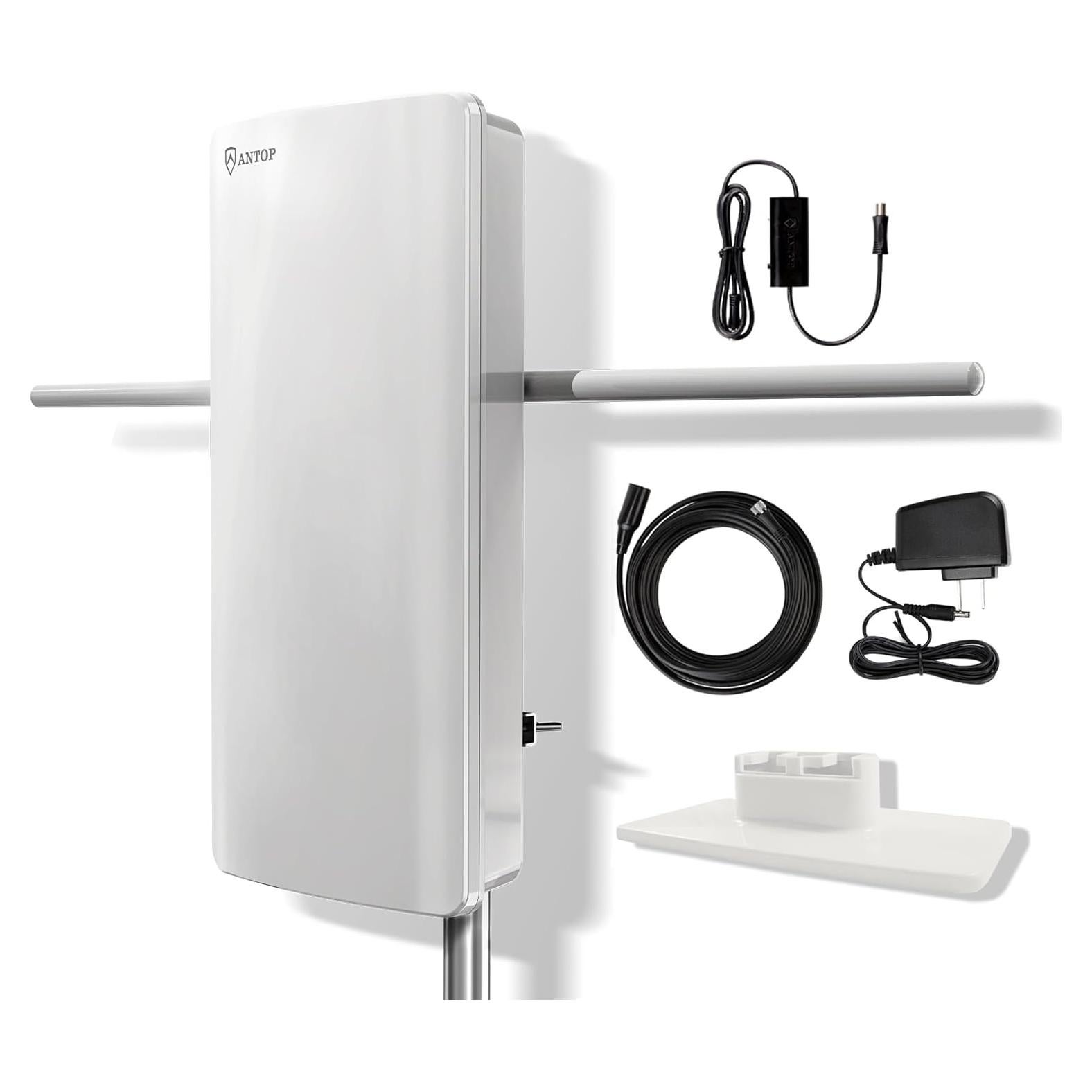 Antena HDTV Antop Big Boy AT-400BV Amplificada 4K 137km