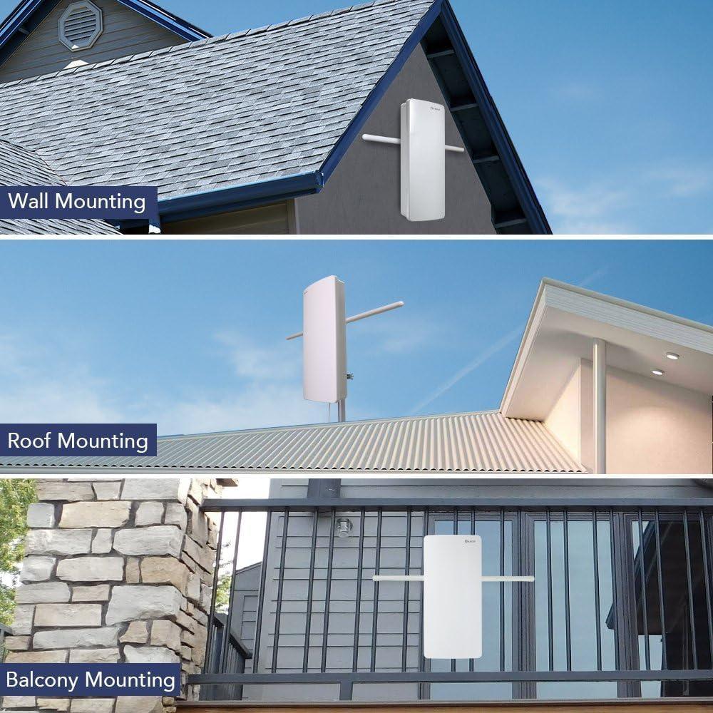 Antena HDTV Antop Big Boy AT-400BV Amplificada 4K 137km