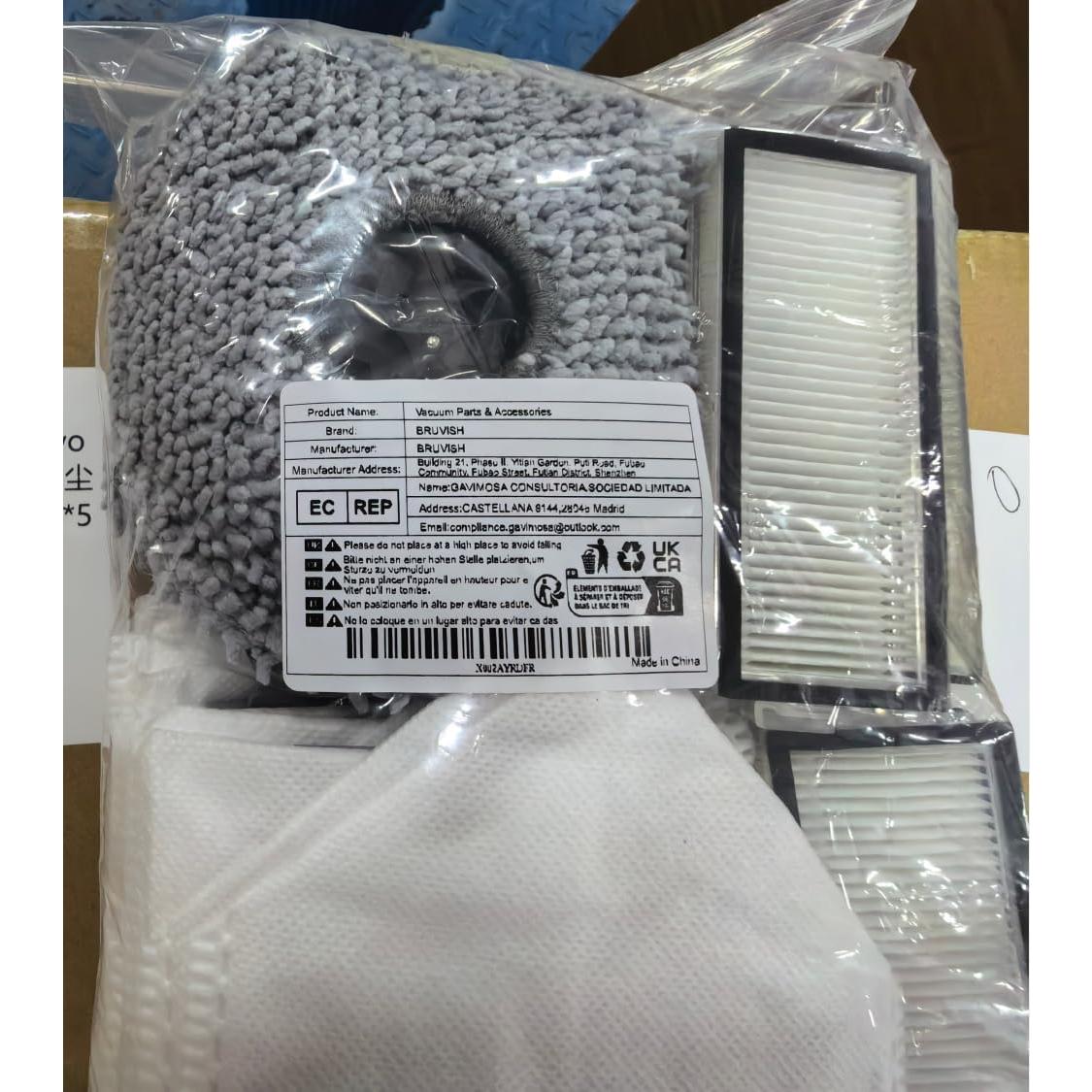 Kit de Accesorios 25 Piezas para Aspiradora Qrevo Master/Slim