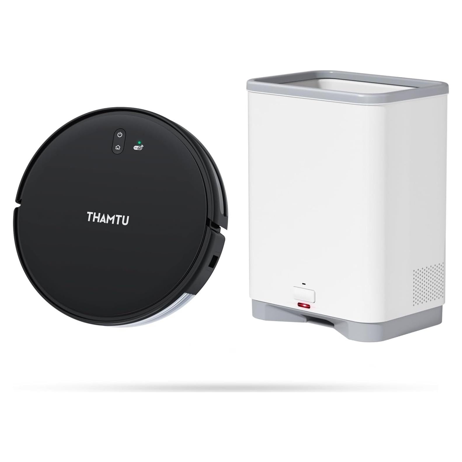 Aspiradora Robot Thamtu Inteligente WiFi con Control por Voz