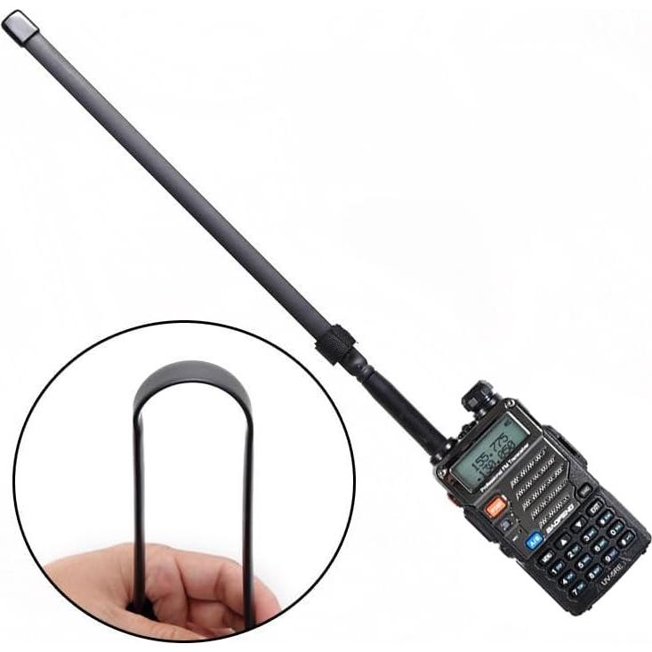 Antena BAOFENG VHF/UHF 47.6 cm 144/430MHz Alta Ganancia
