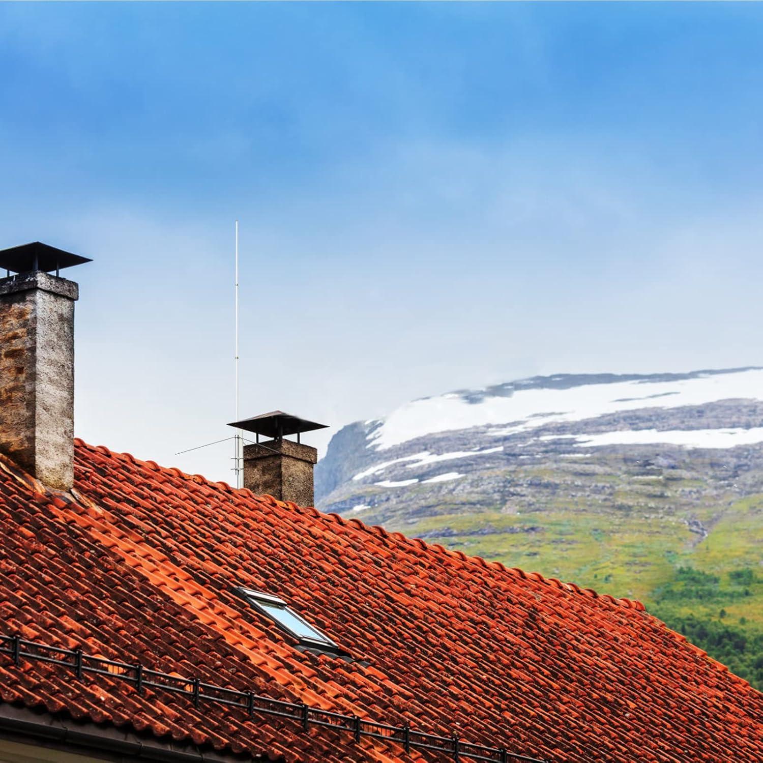 Antena Doble Banda HYSHIKRA 2m 70cm UHF-Femenino 200W