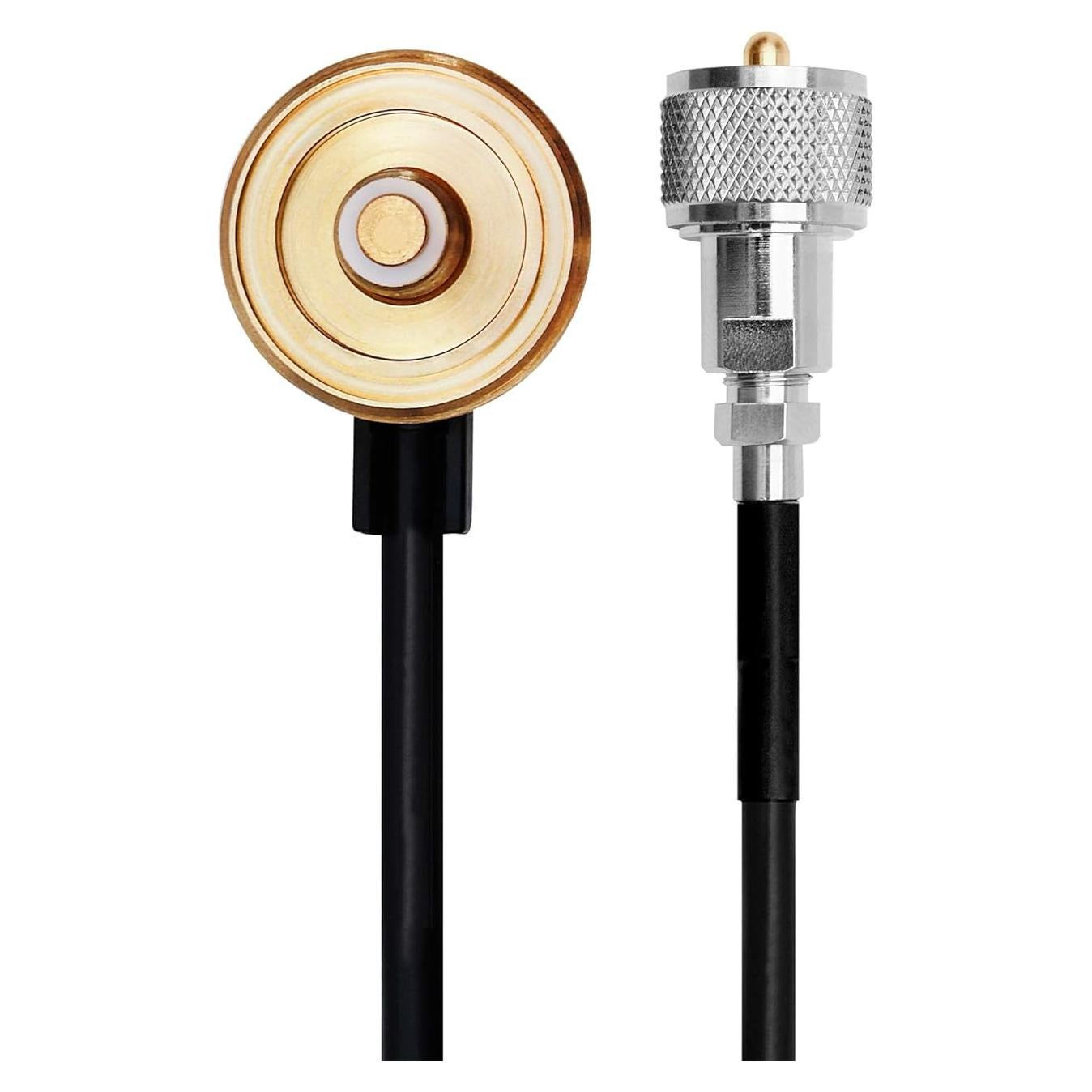 Cable de Antena CB Midland MXTA24 - 6 Metros con Conector NMO