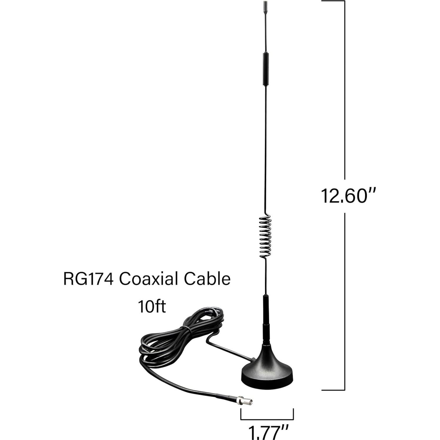 Antena Externa 5G Rydocyee TS9 para Router Móvil - Paquete de 2