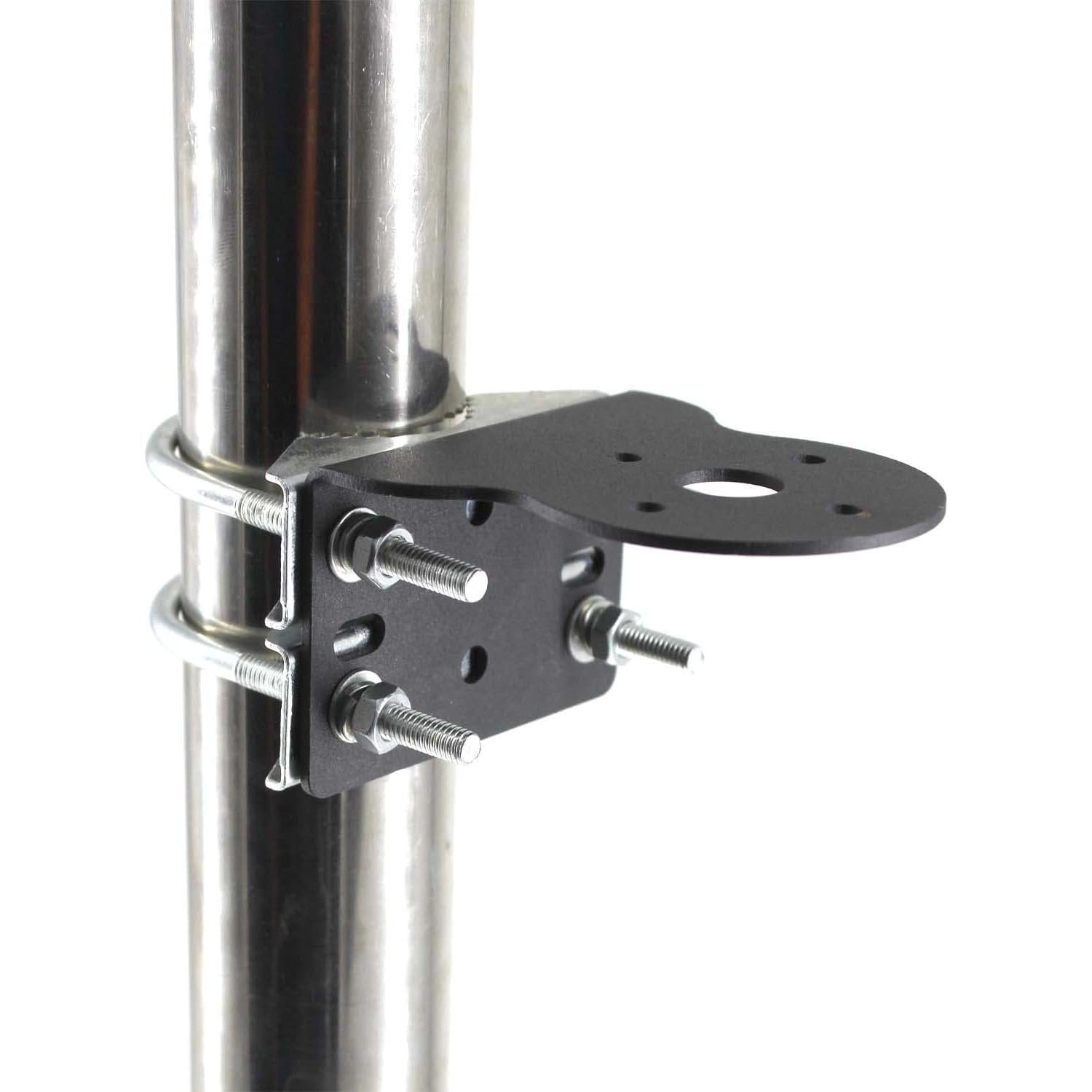 Abrazadera de mástil para antena BGTLGIO UHF VHF CB 15.24cm