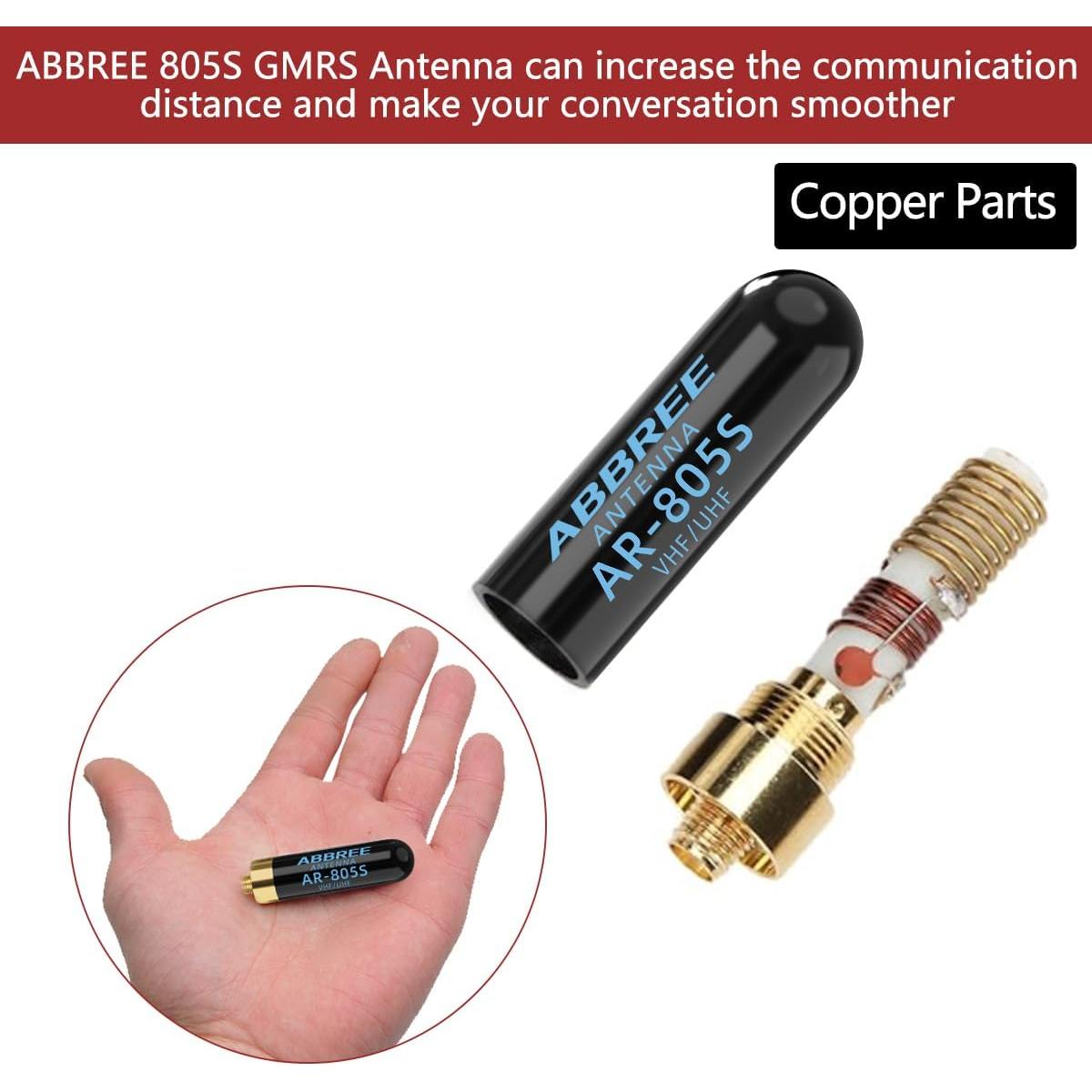 Antena de Radioaficionado ABBREE AR-805S VHF/UHF 144/430MHz