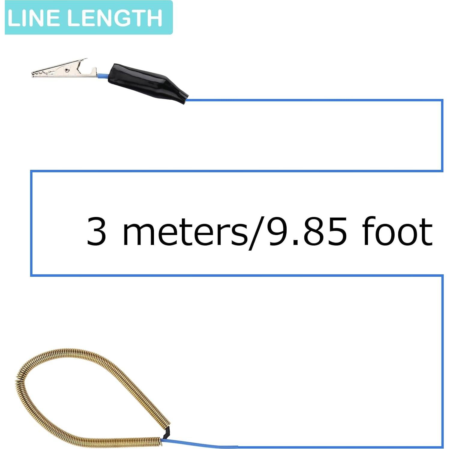 Antena Externa ZHIWHIS AN-10 de 3m con Clip Cocodrilo