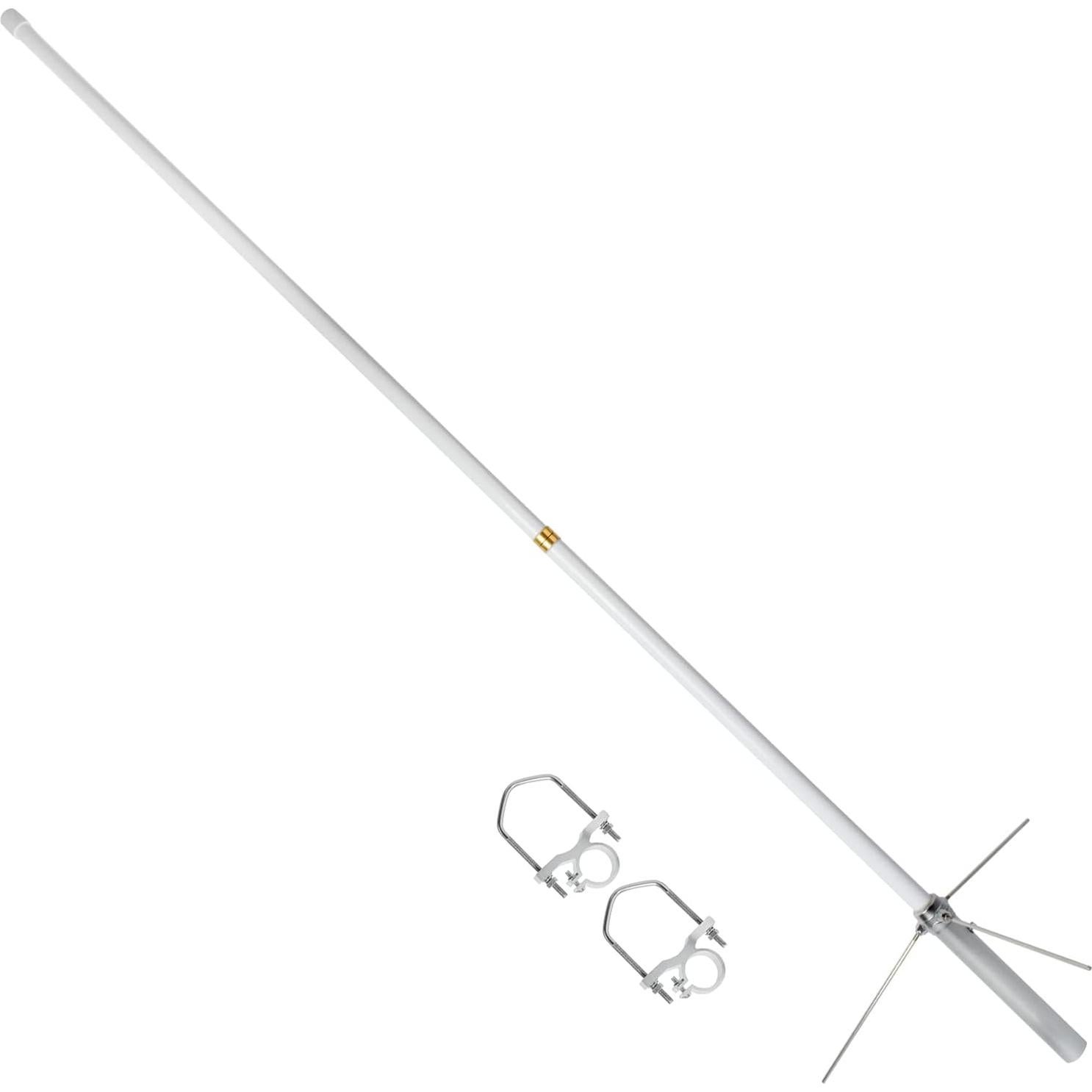 Antena de Fibra de Vidrio HYSHIKRA FB17UV 1.68m 4.5/7.2dBi UHF