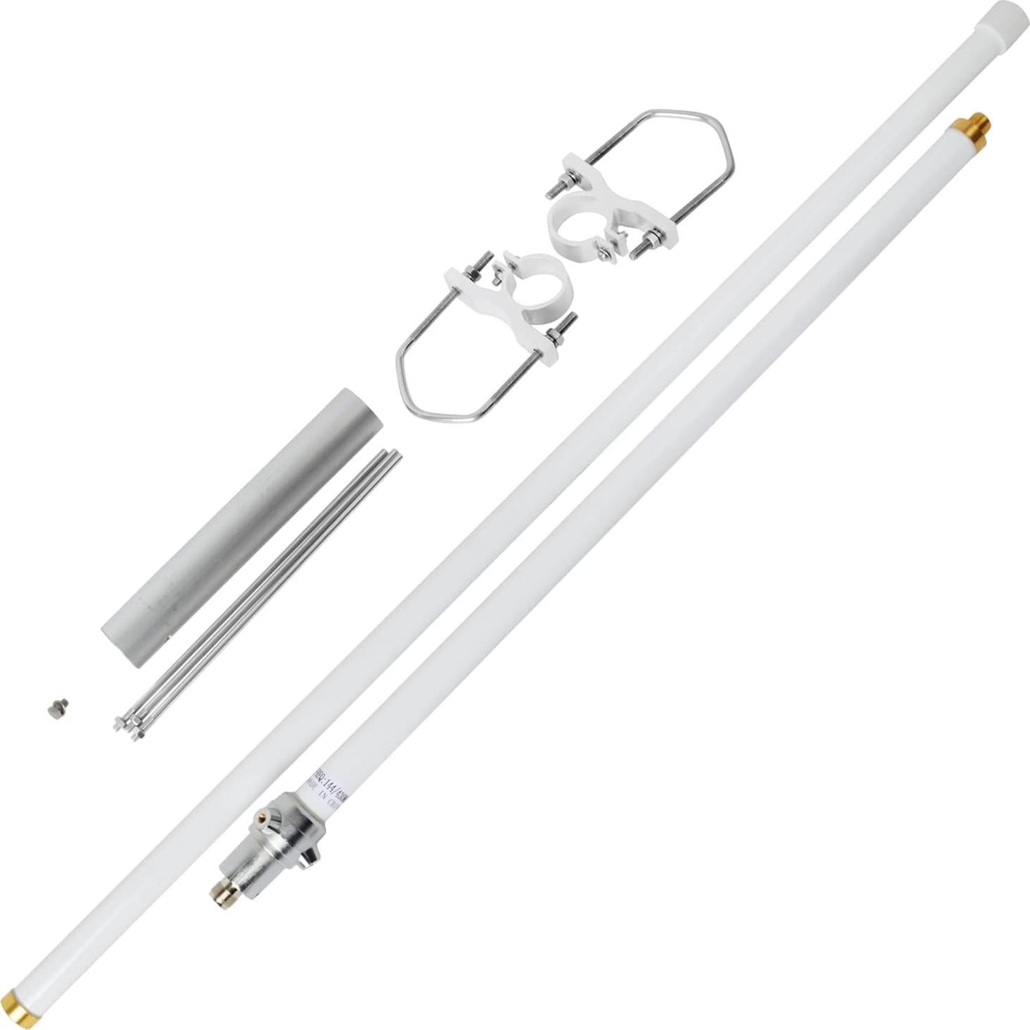 Antena de Fibra de Vidrio HYSHIKRA FB17UV 1.68m 4.5/7.2dBi UHF