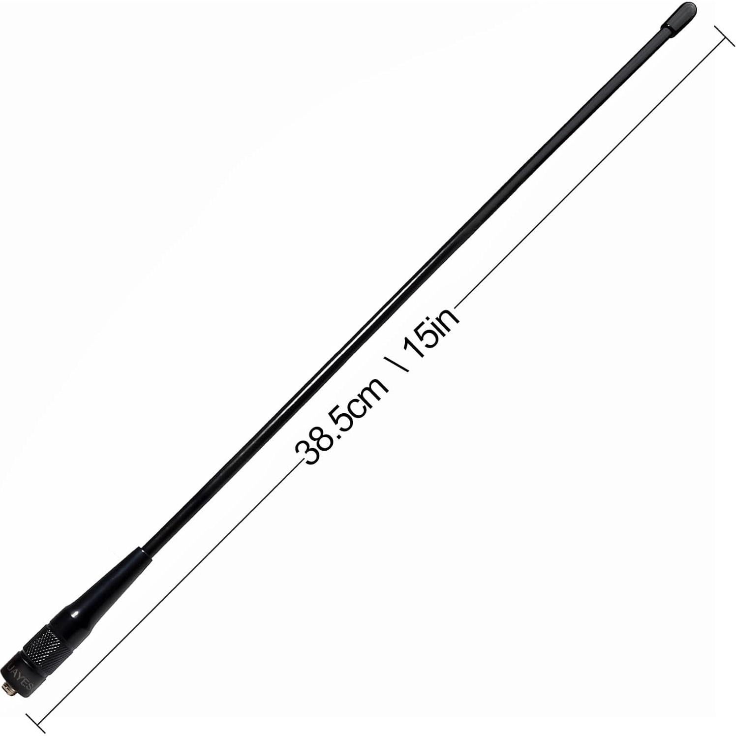 Antena GMRS UAYESOK SMA-Femenino 2.5dBi para Baofeng y BTECH