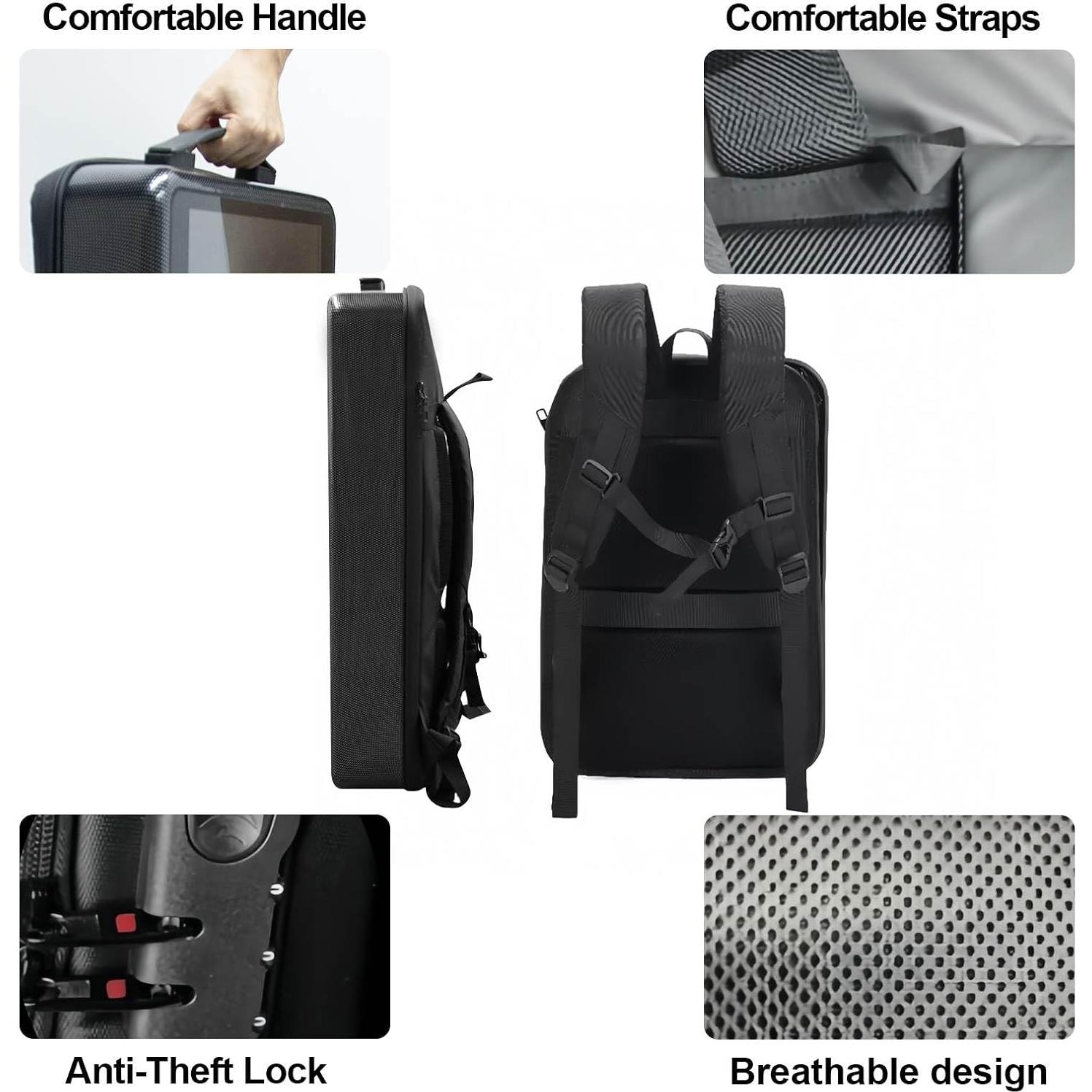 Mochila Publicitaria Digital Pyimgus 21.5" Pantalla Táctil IP65