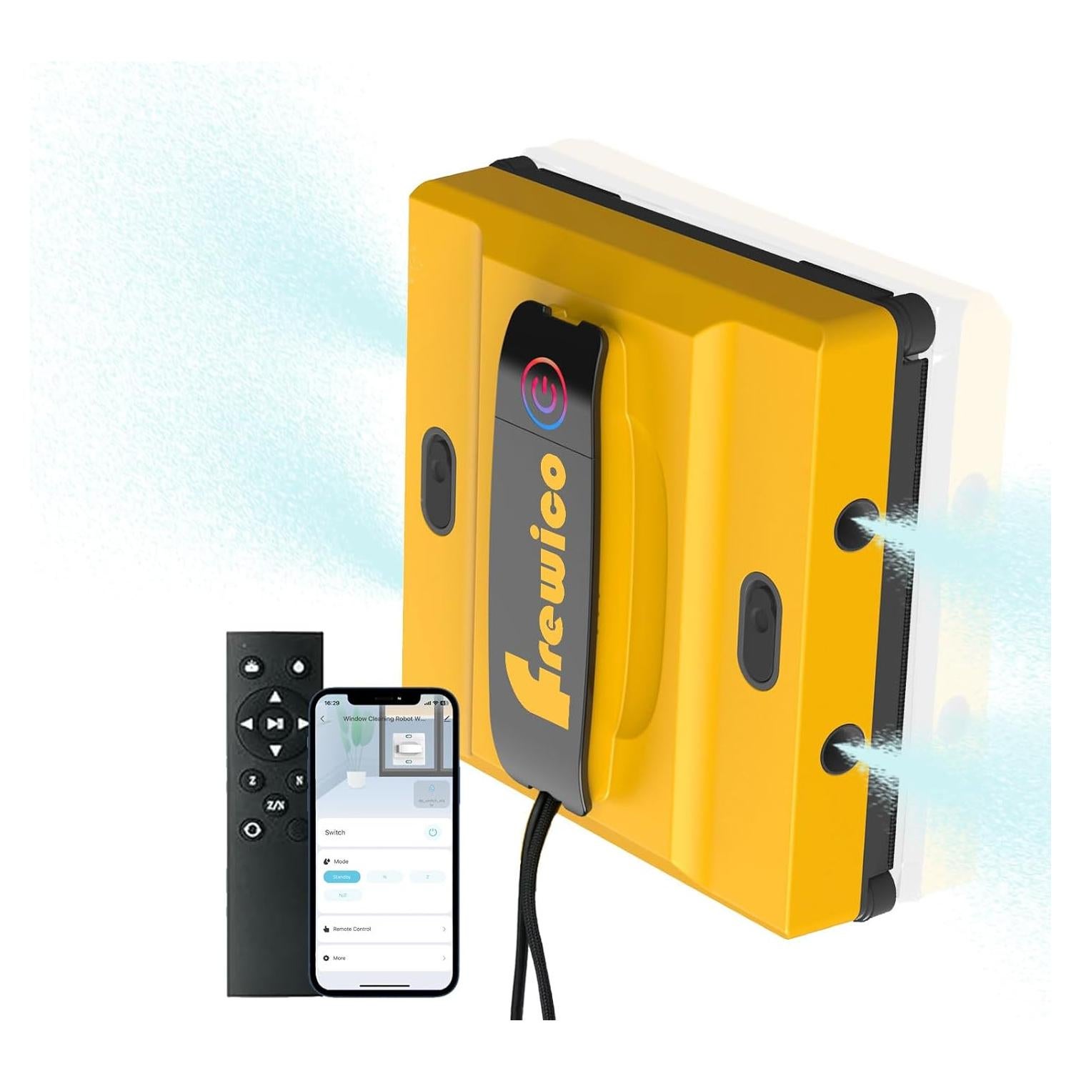 Robot de Limpieza de Ventanas Frewico 2025, 5600Pa, Control App