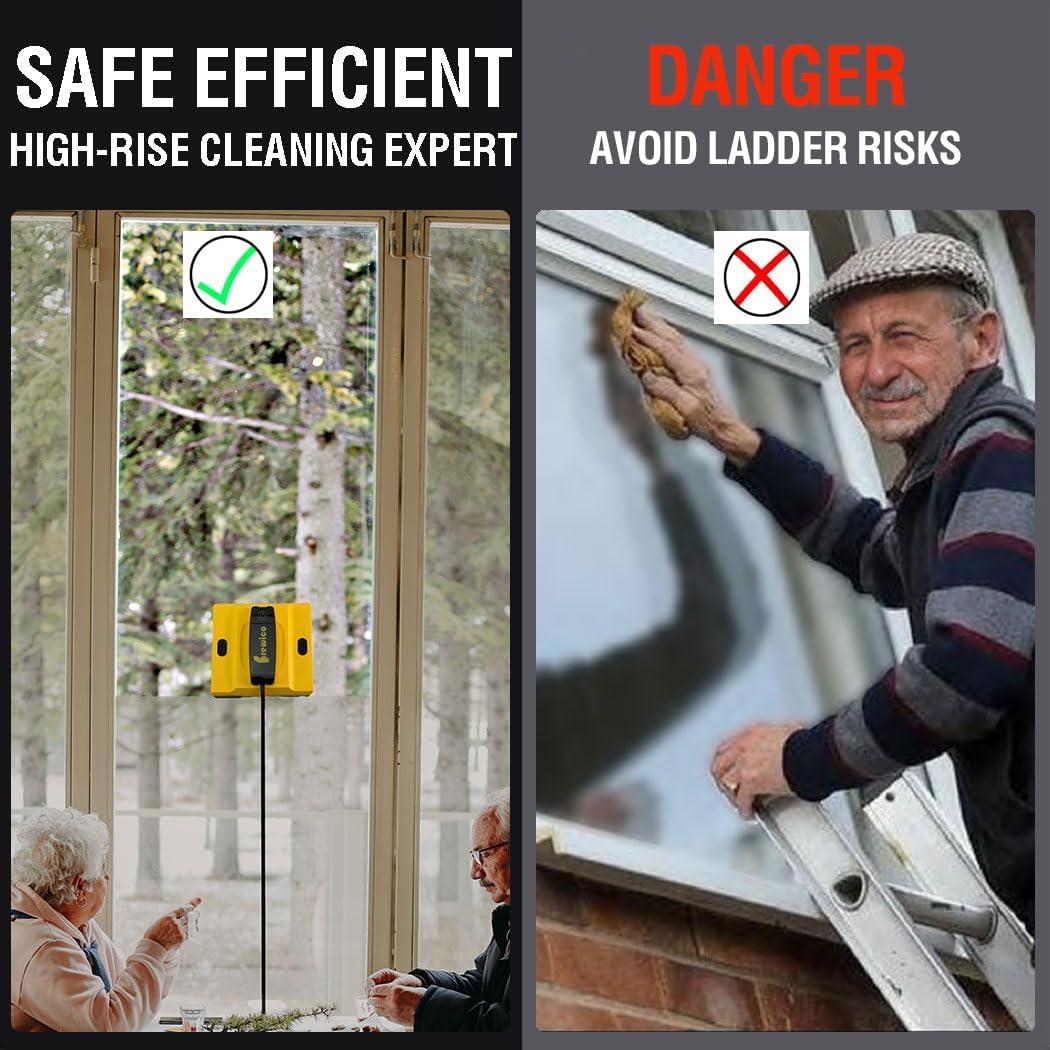 Robot de Limpieza de Ventanas Frewico 2025, 5600Pa, Control App