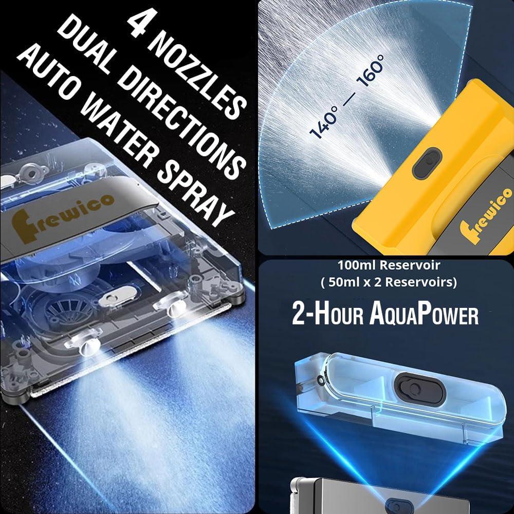 Robot de Limpieza de Ventanas Frewico 2025, 5600Pa, Control App