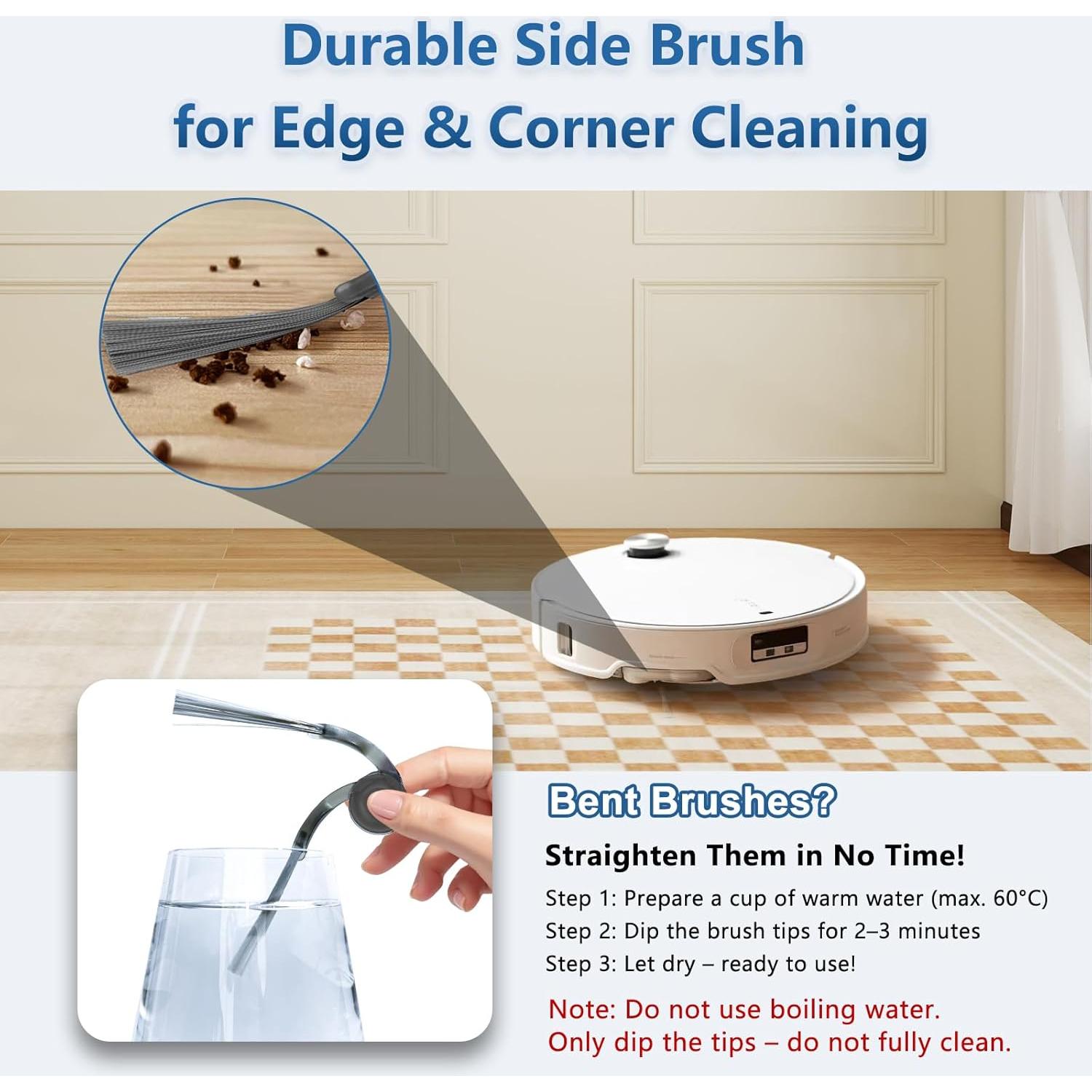 Kit de Accesorios para Aspiradora Robot Soniicmomo QV 35A/QV 35S - 22 Piezas