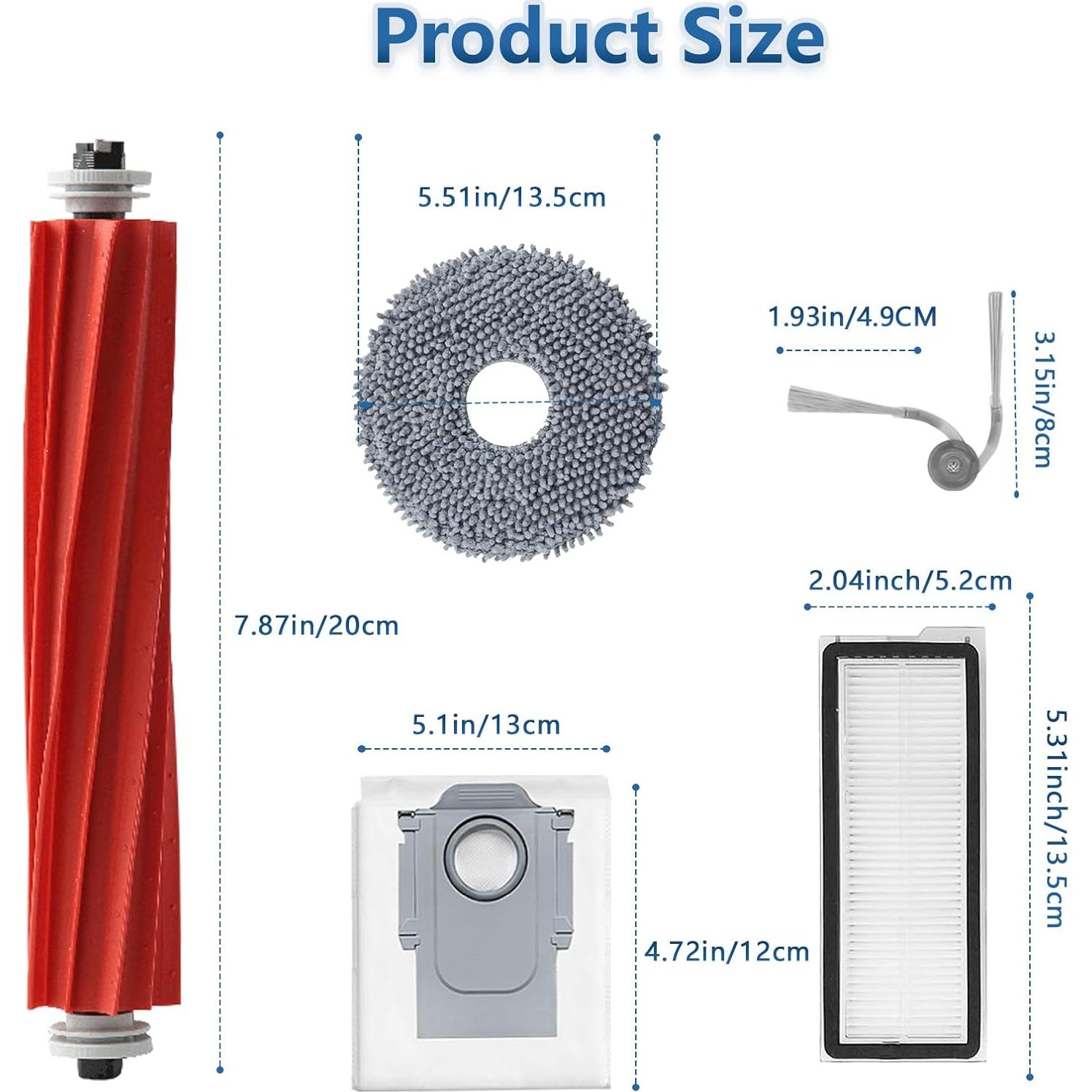 Kit de Accesorios para Aspiradora Robot Soniicmomo QV 35A/QV 35S - 22 Piezas