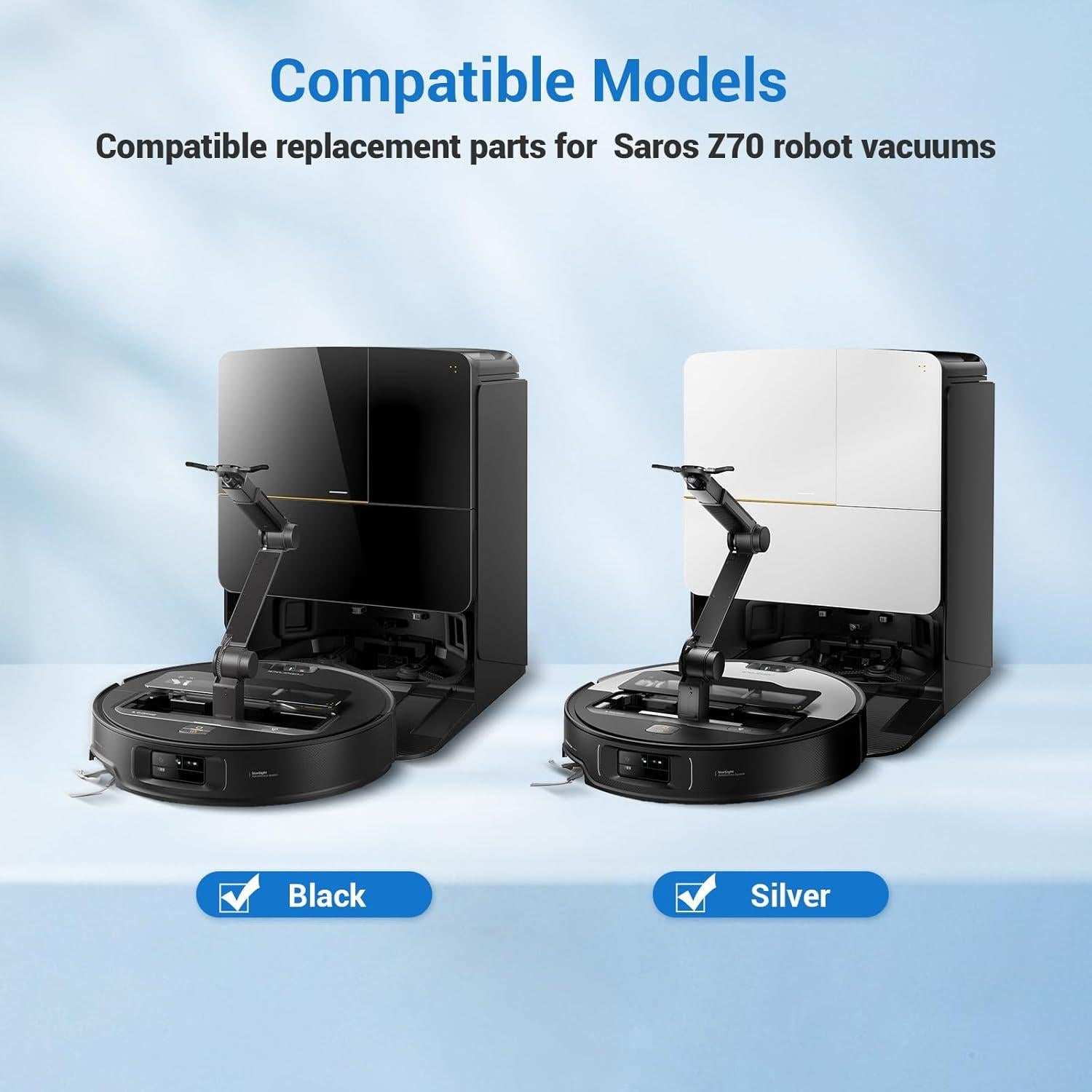 Kit de Accesorios 24 Piezas Bluearks para Roborock Saros Z70