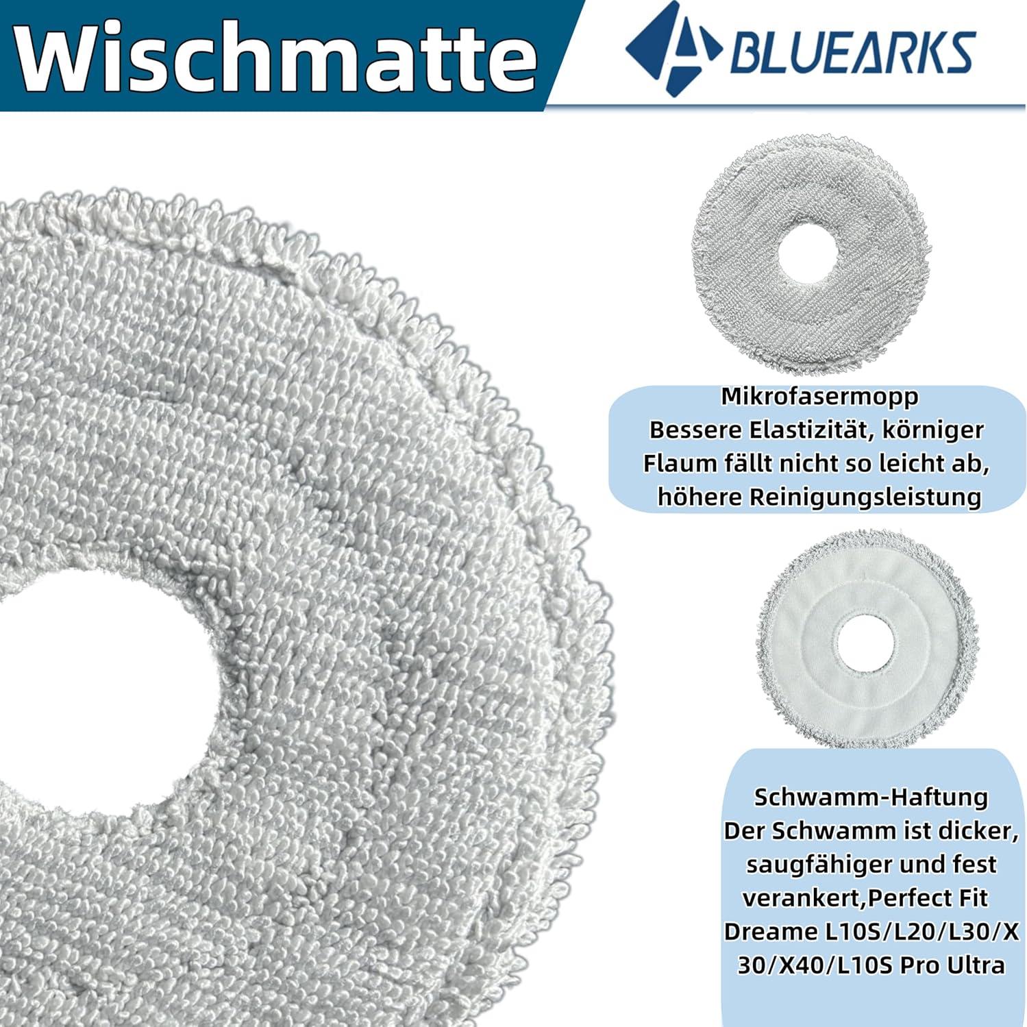 Kit de Accesorios 24 Piezas Bluearks para Roborock Saros Z70