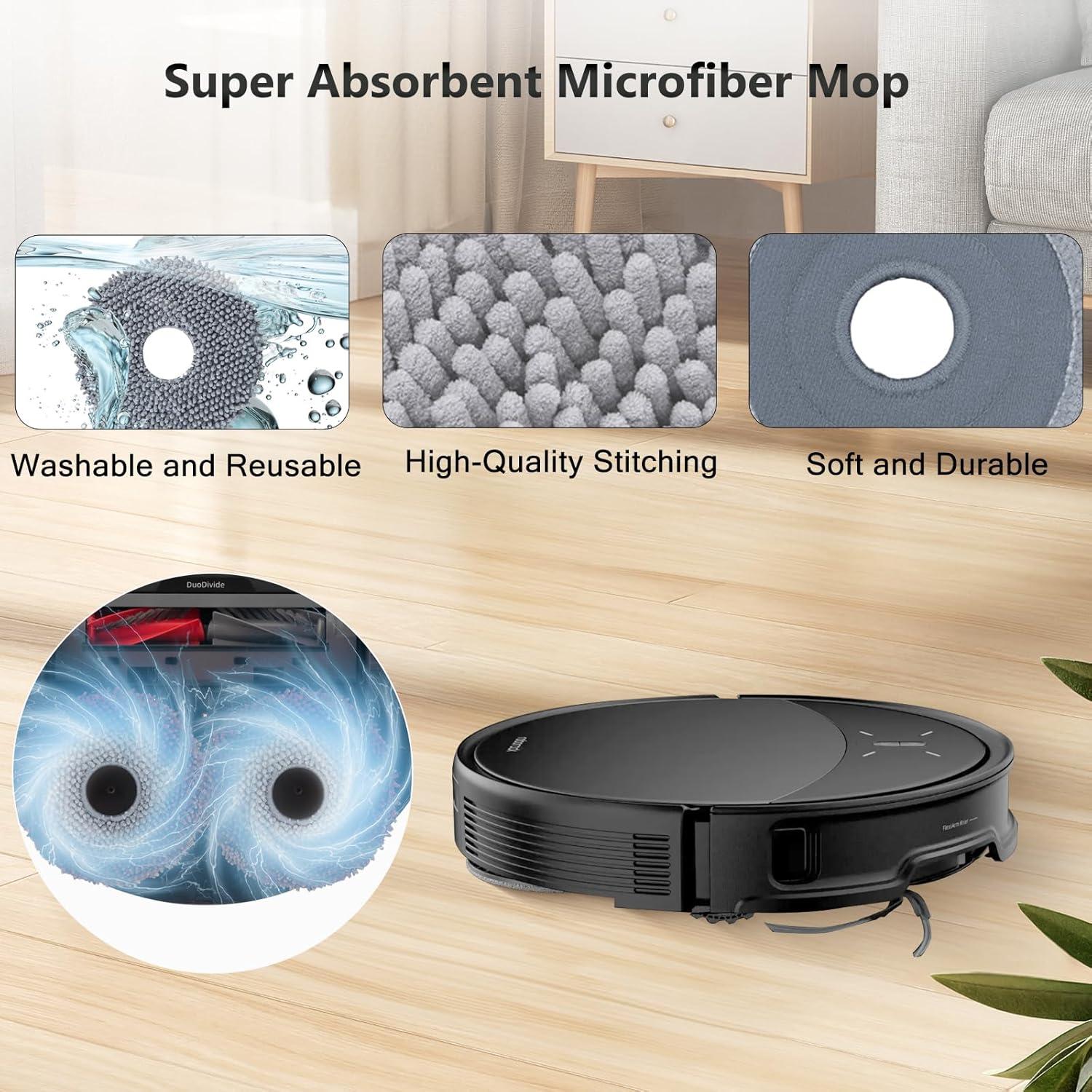 Kit de Accesorios Soniicmomo para Aspiradora Roborock Saros 10R