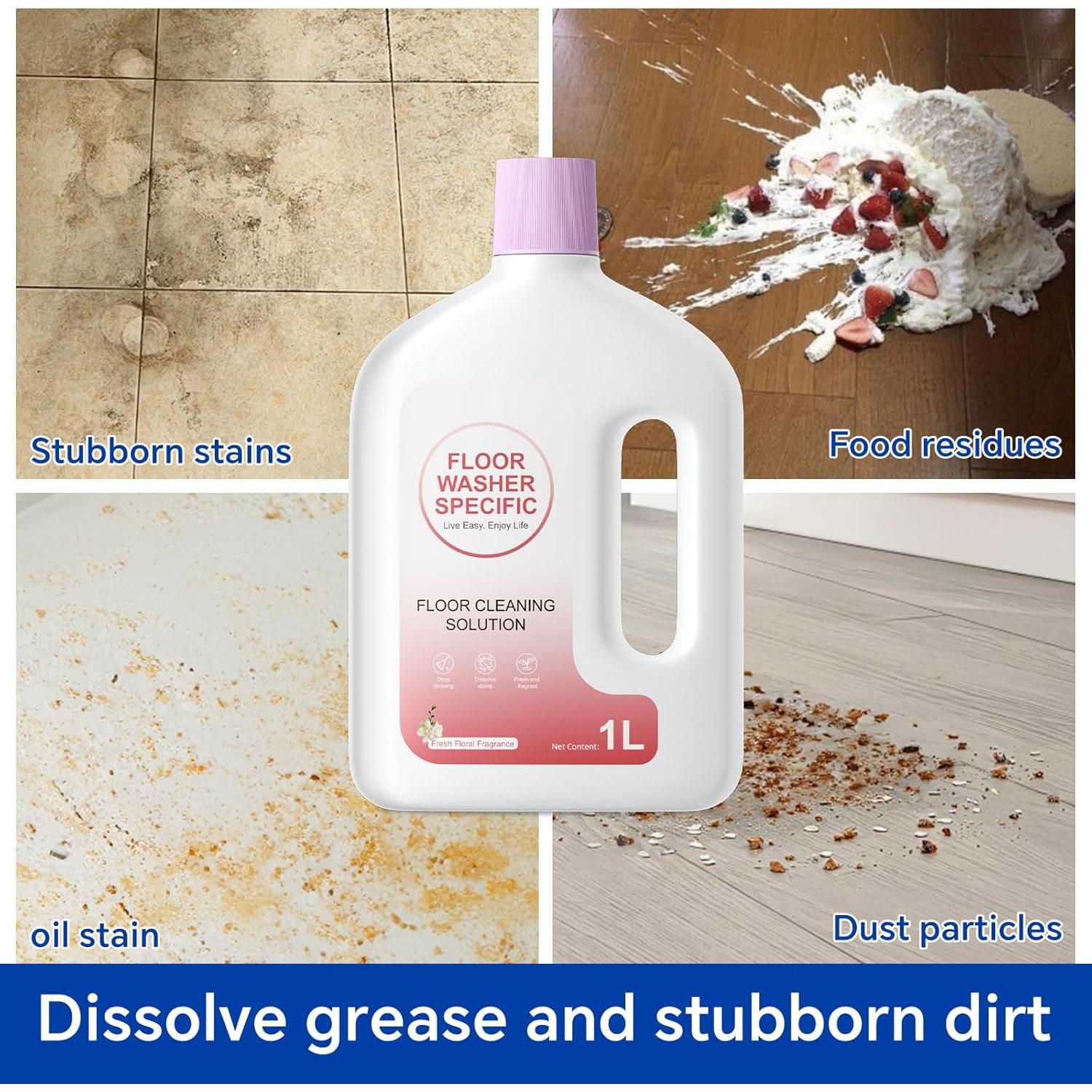 Recarga Solución Limpiadora Floral 1L GCW para Aspiradoras