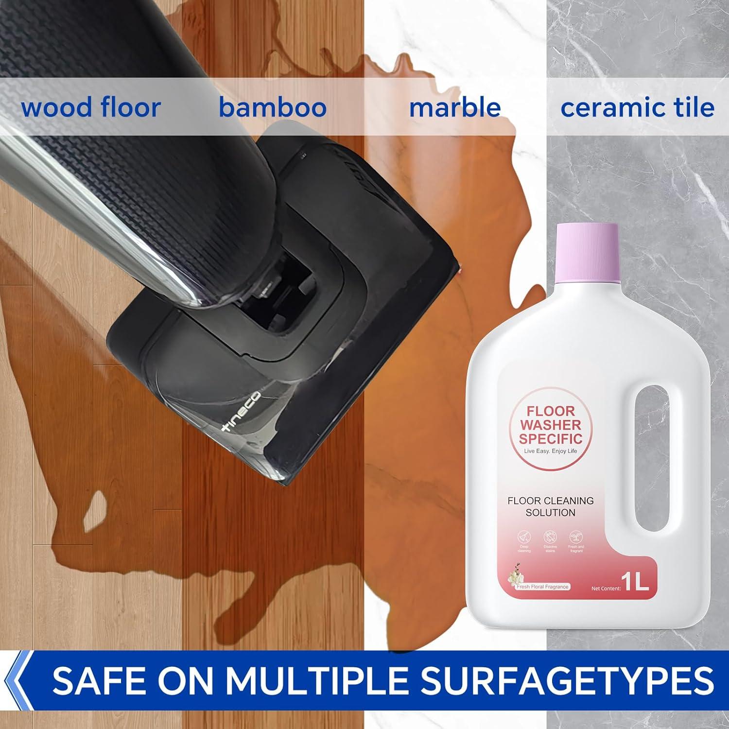 Recarga Solución Limpiadora Floral 1L GCW para Aspiradoras