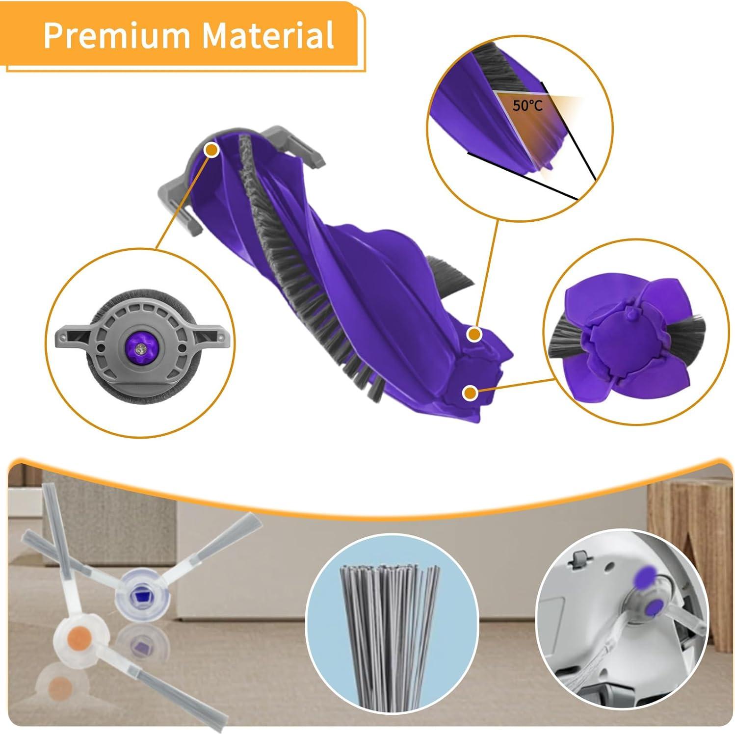 Kit de Repuestos ECOMAID para Aspiradora Narwal Freo X Ultra - 16 Piezas