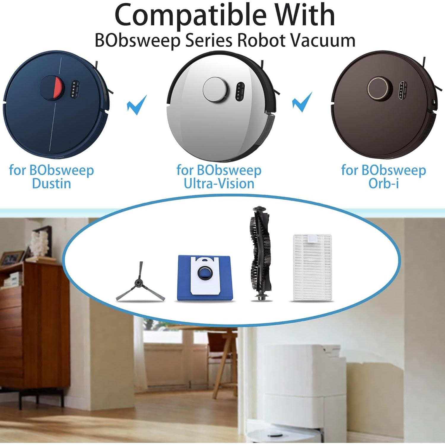 Kit de Repuestos YERXPAFT para Aspiradora Robot BObsweep