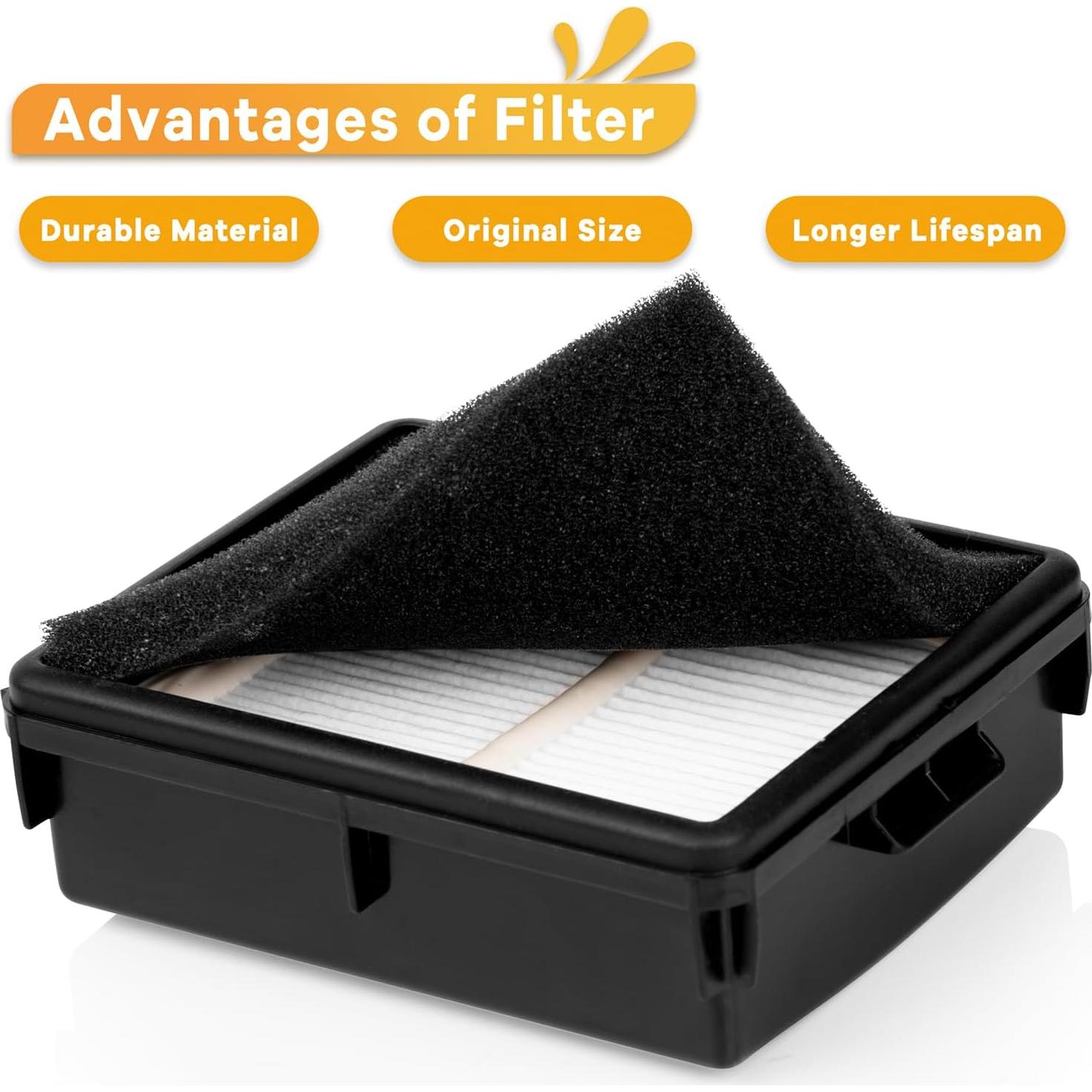 Juego de Filtros WS642AE para Aspiradora Shark Wandvac