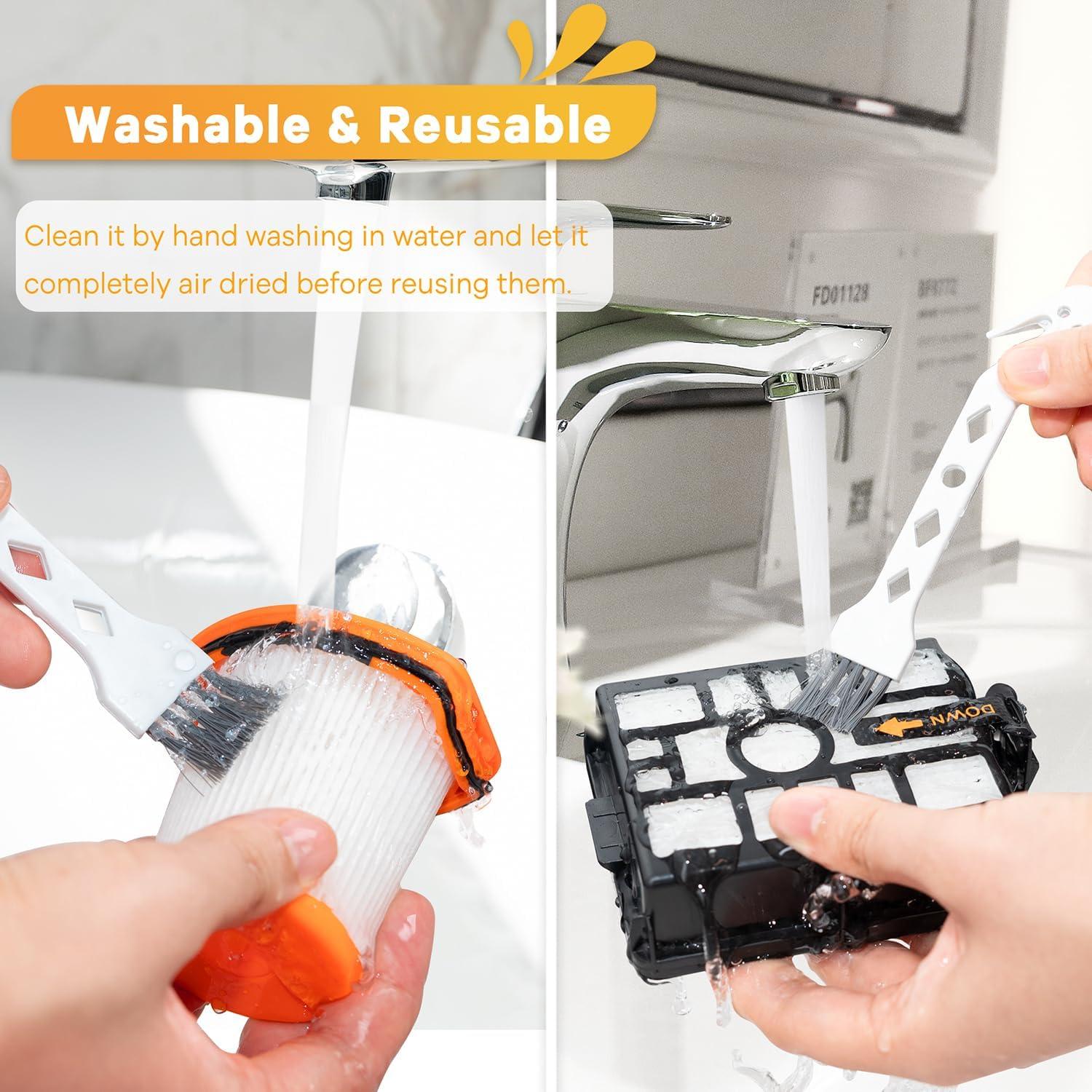 Juego de Filtros WS642AE para Aspiradora Shark Wandvac