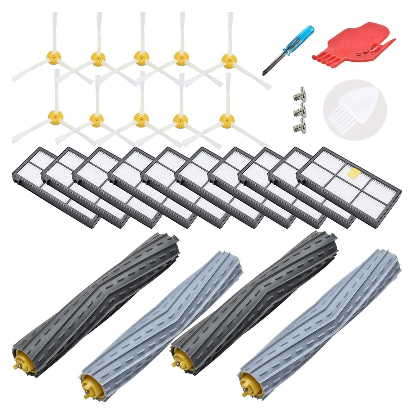 Kit de Accesorios LOVECO para iRobot Roomba 800 y 900 - 24 Piezas