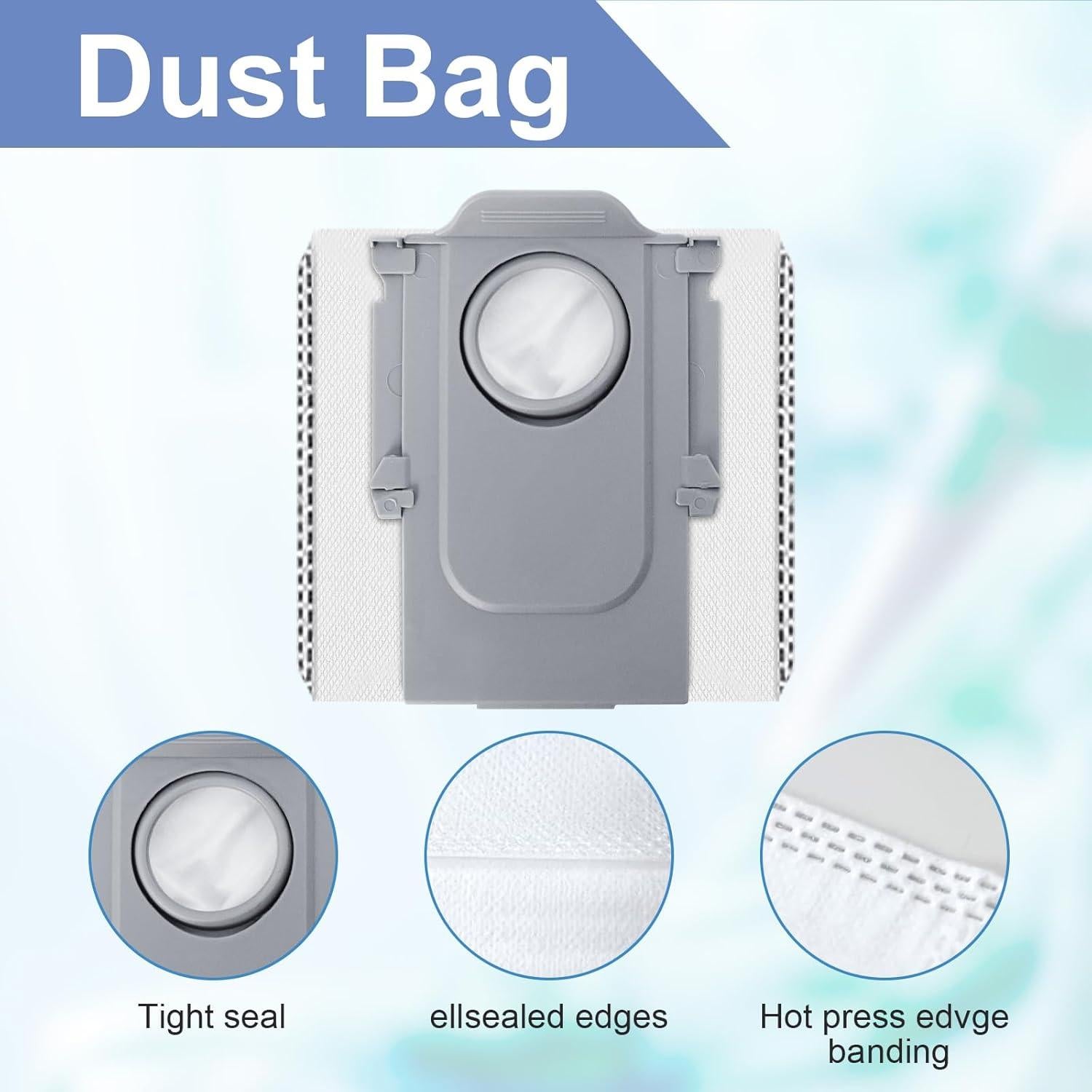 Kit de Accesorios Jegehoyo para Roborock QV 35A/35S - 1 Cepillo, 4 Filtros, 4 Paños