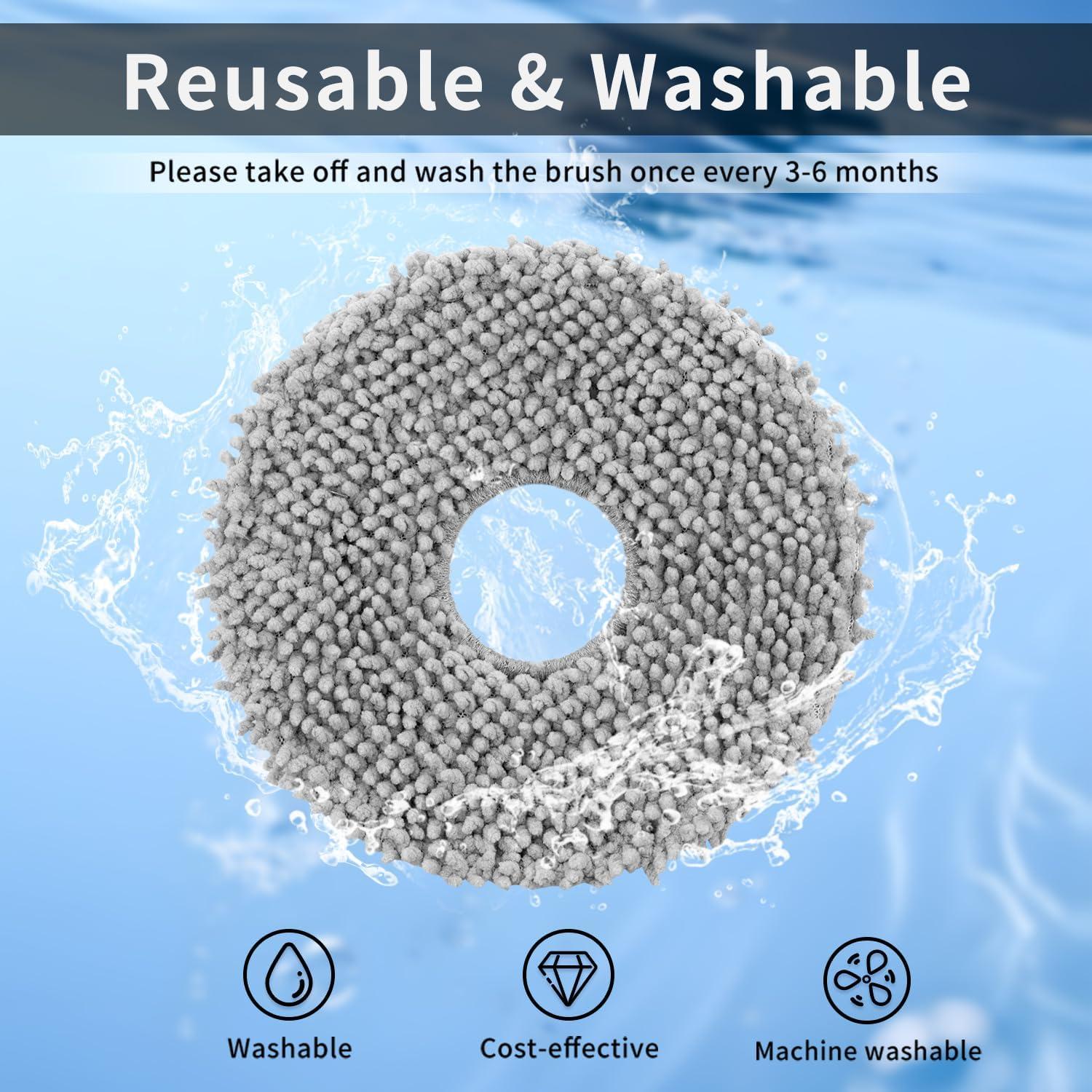 Juego de paños de microfibra 8P RGkuti para trapeador Roborock