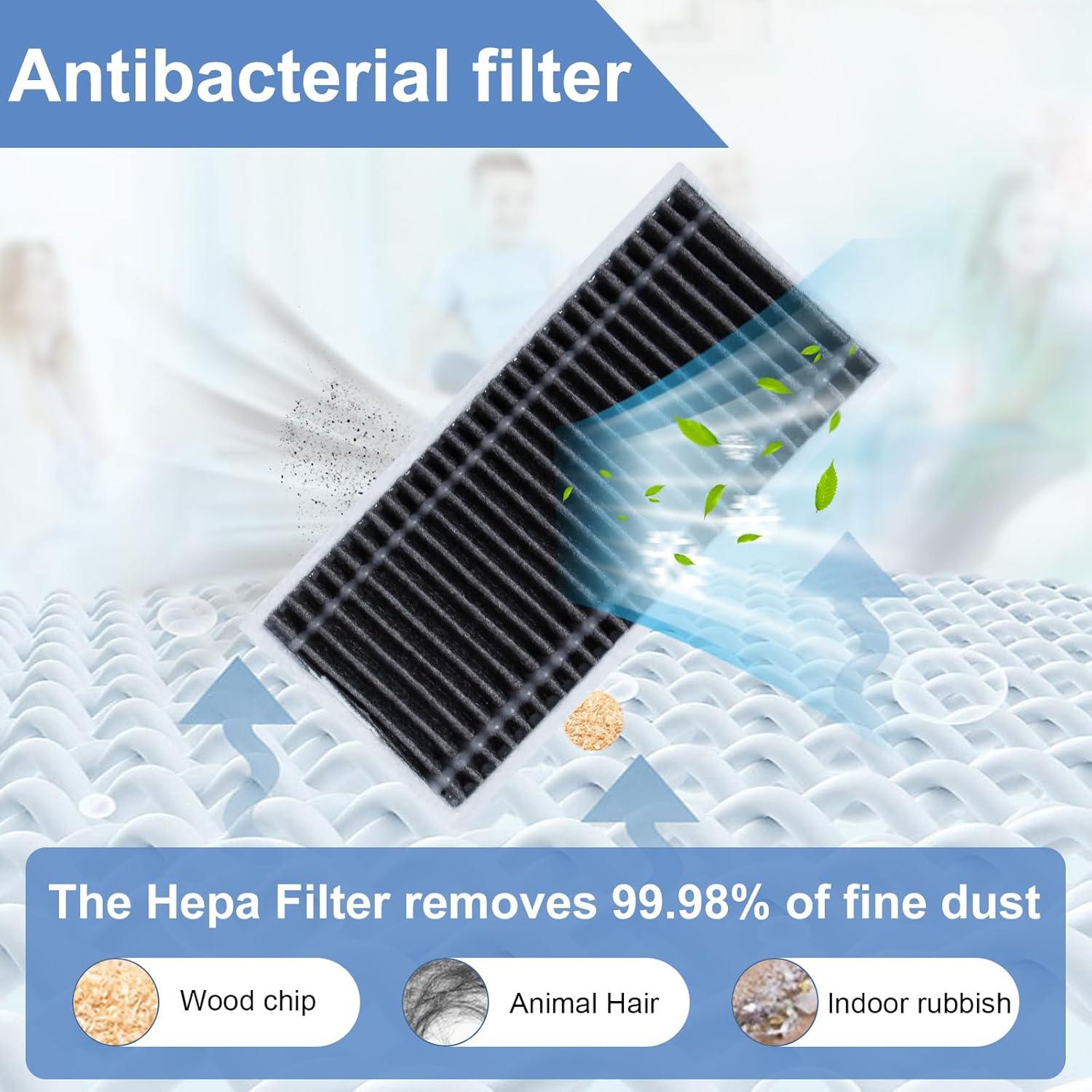 Kit de Accesorios Jegehoyo para Aspiradora ECOVACS DEEBOT X9 PRO