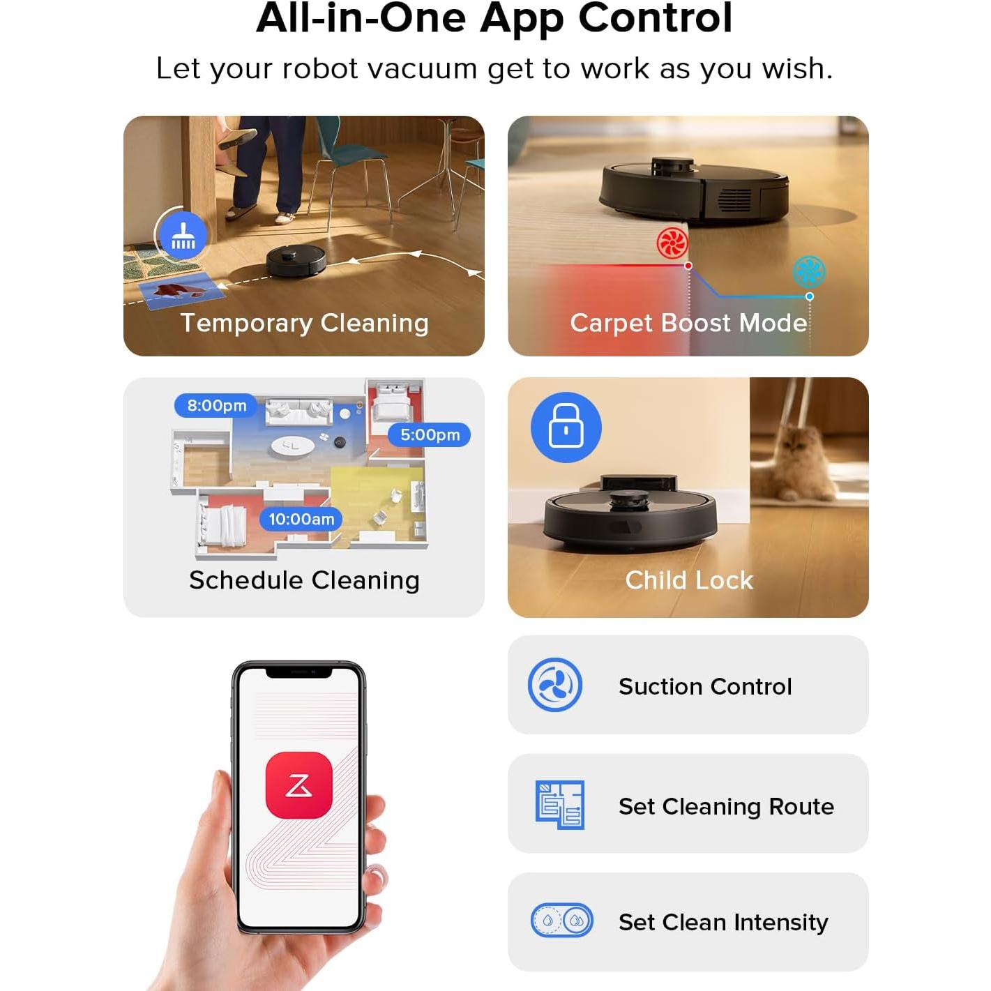 Aspiradora Robot Roborock Q7 con Mopa y Navegación LiDAR