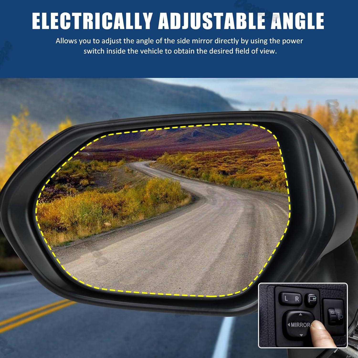 Espejo Lateral Izquierdo Eléctrico Dexepe para Toyota Corolla 2020-2025