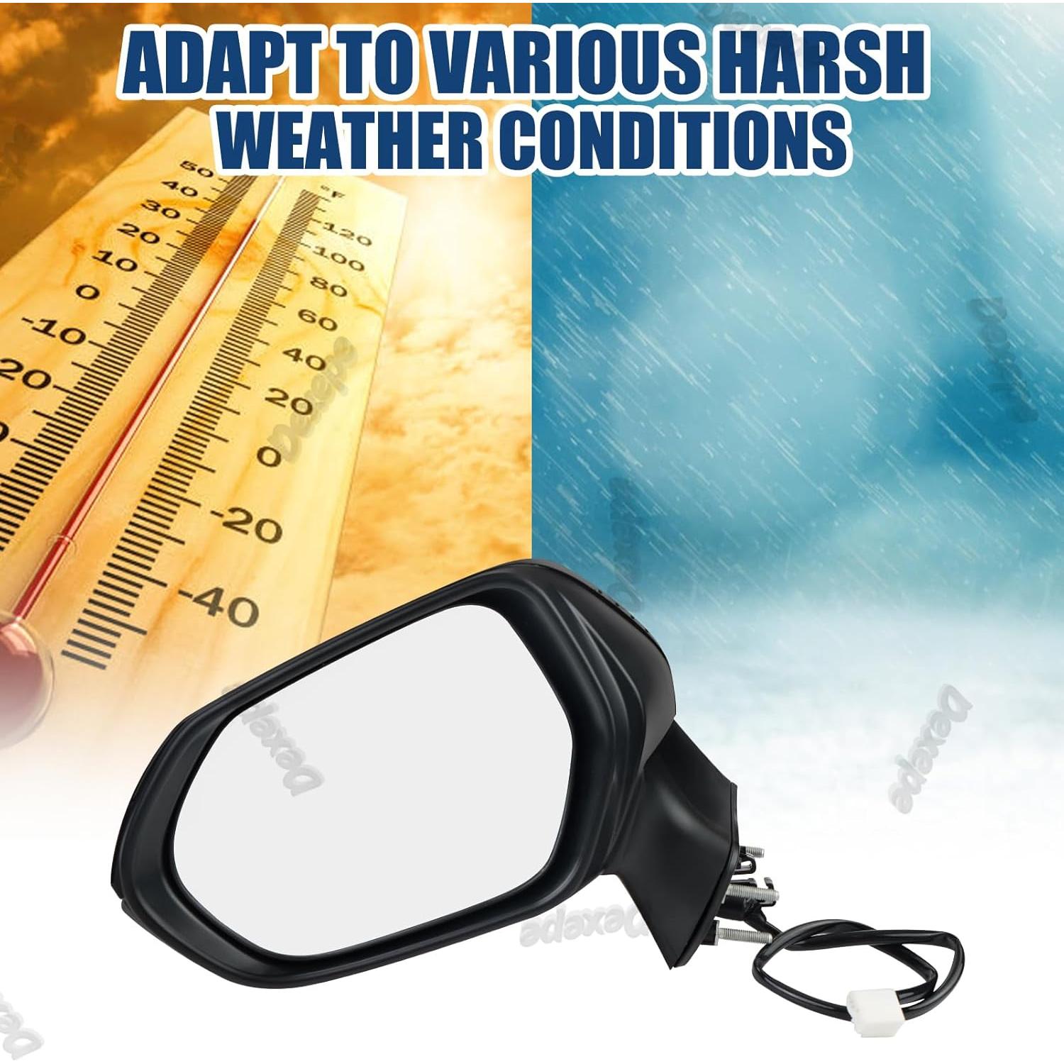 Espejo Lateral Izquierdo Eléctrico Dexepe para Toyota Corolla 2020-2025