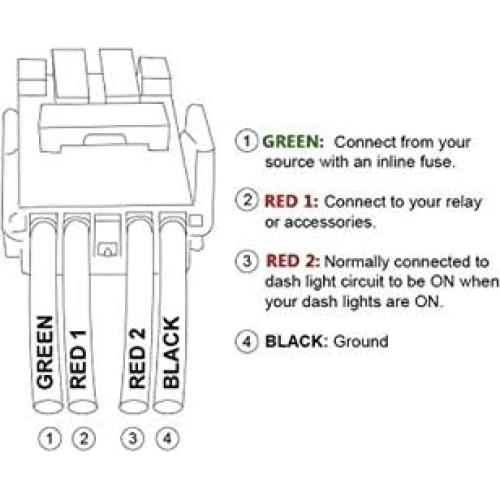 Interruptor de Potencia de Winch Stark Industries Azul 12V