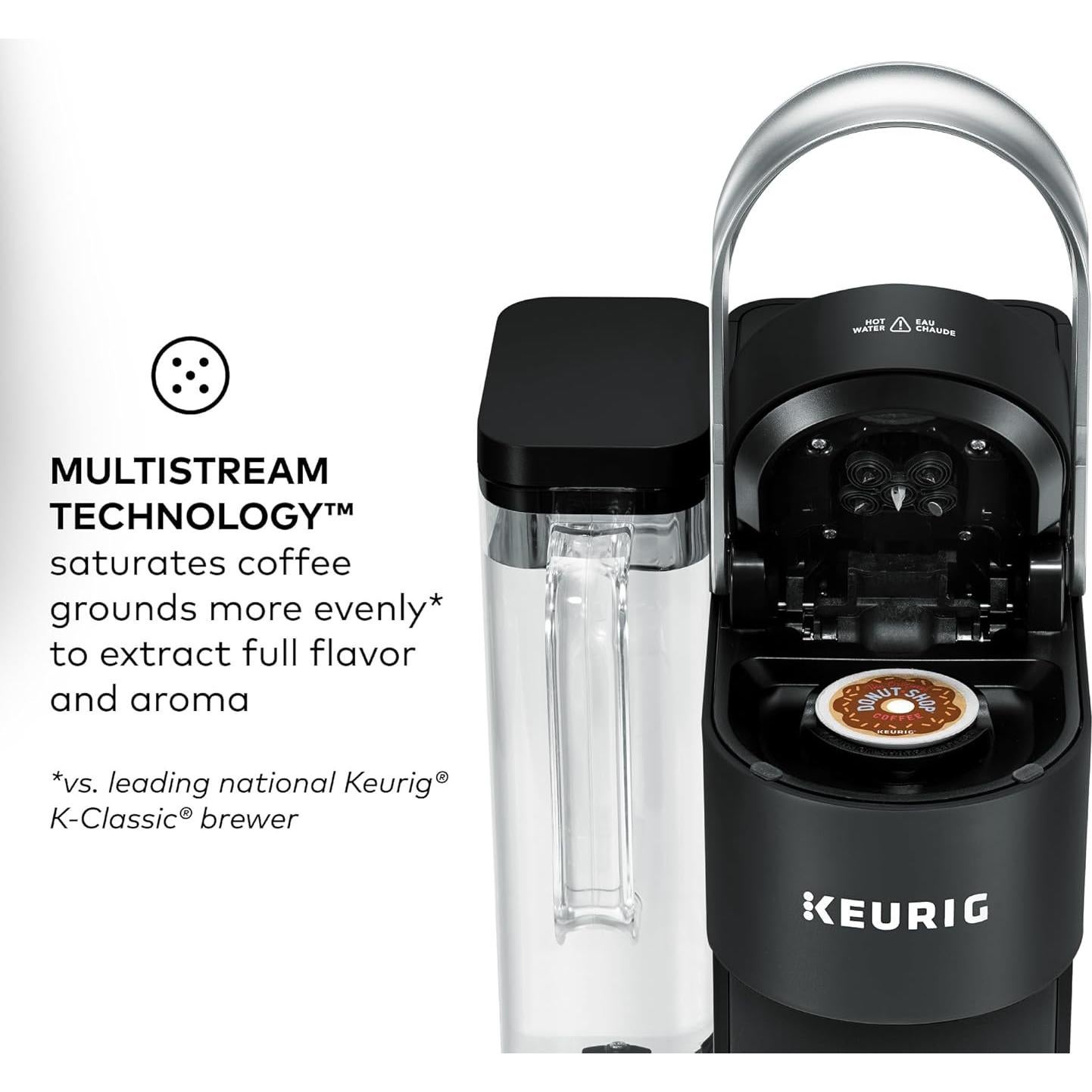 Cafetera Keurig K-Supreme SMART, 3.64kg, Negro, MultiStream