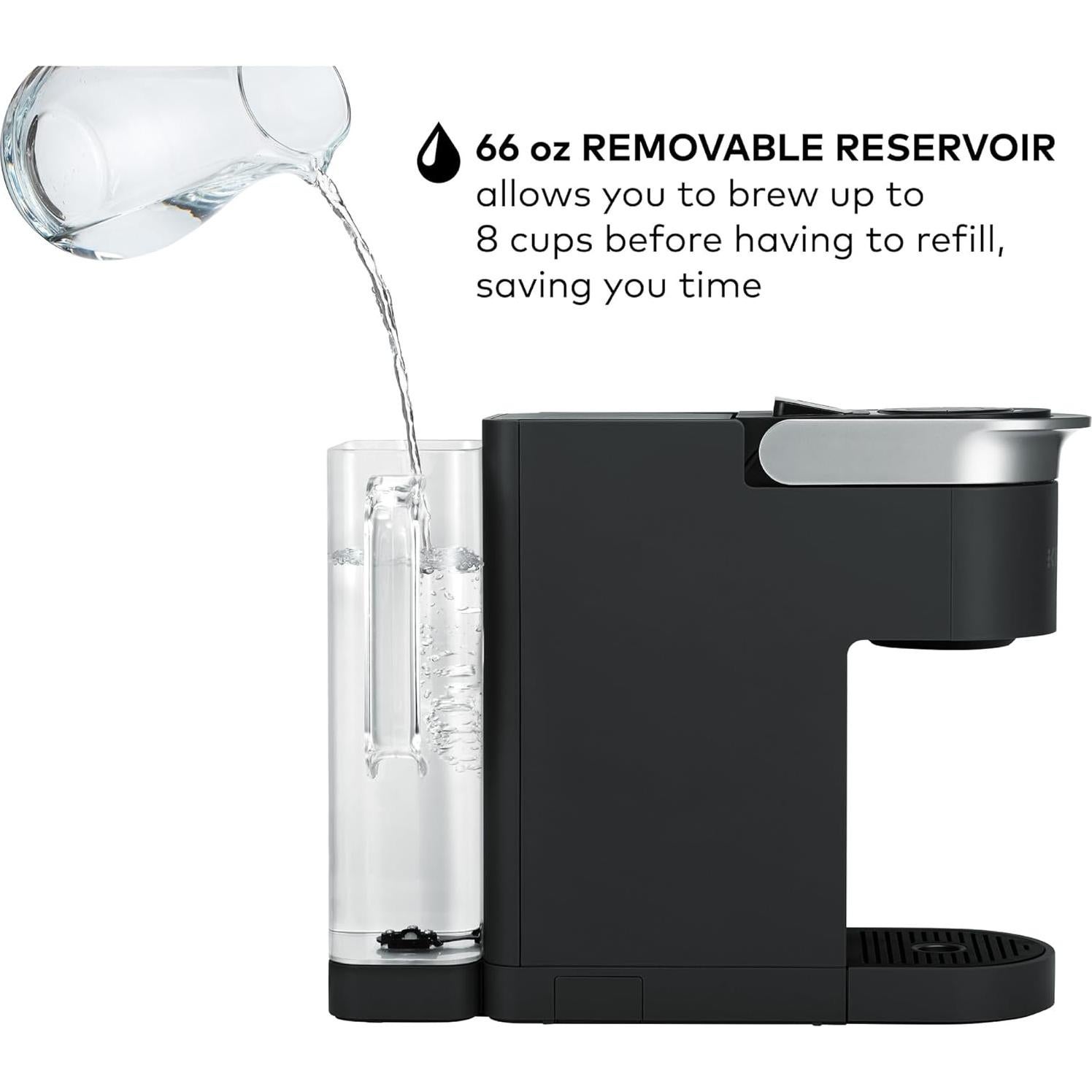 Cafetera Keurig K-Supreme SMART, 3.64kg, Negro, MultiStream