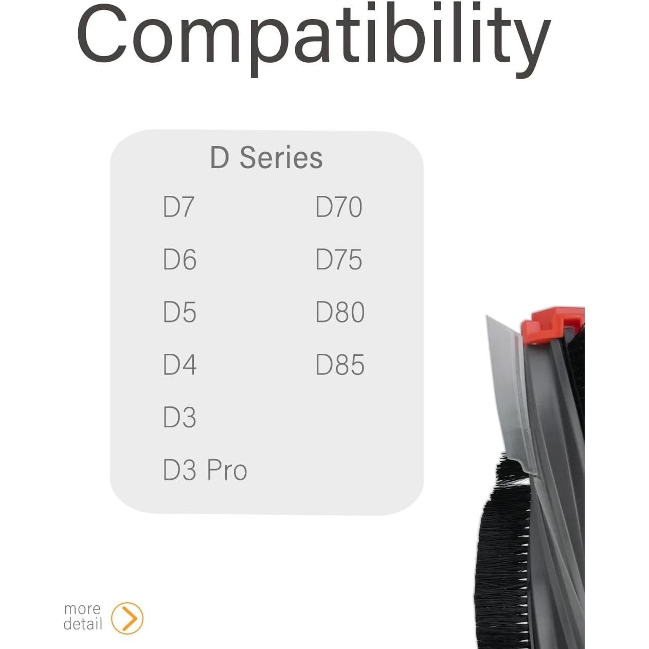 Kit de Reemplazo BBT BAMBOOST para Neato Botvac D3 D7 D4 D5 D6 D8 D9