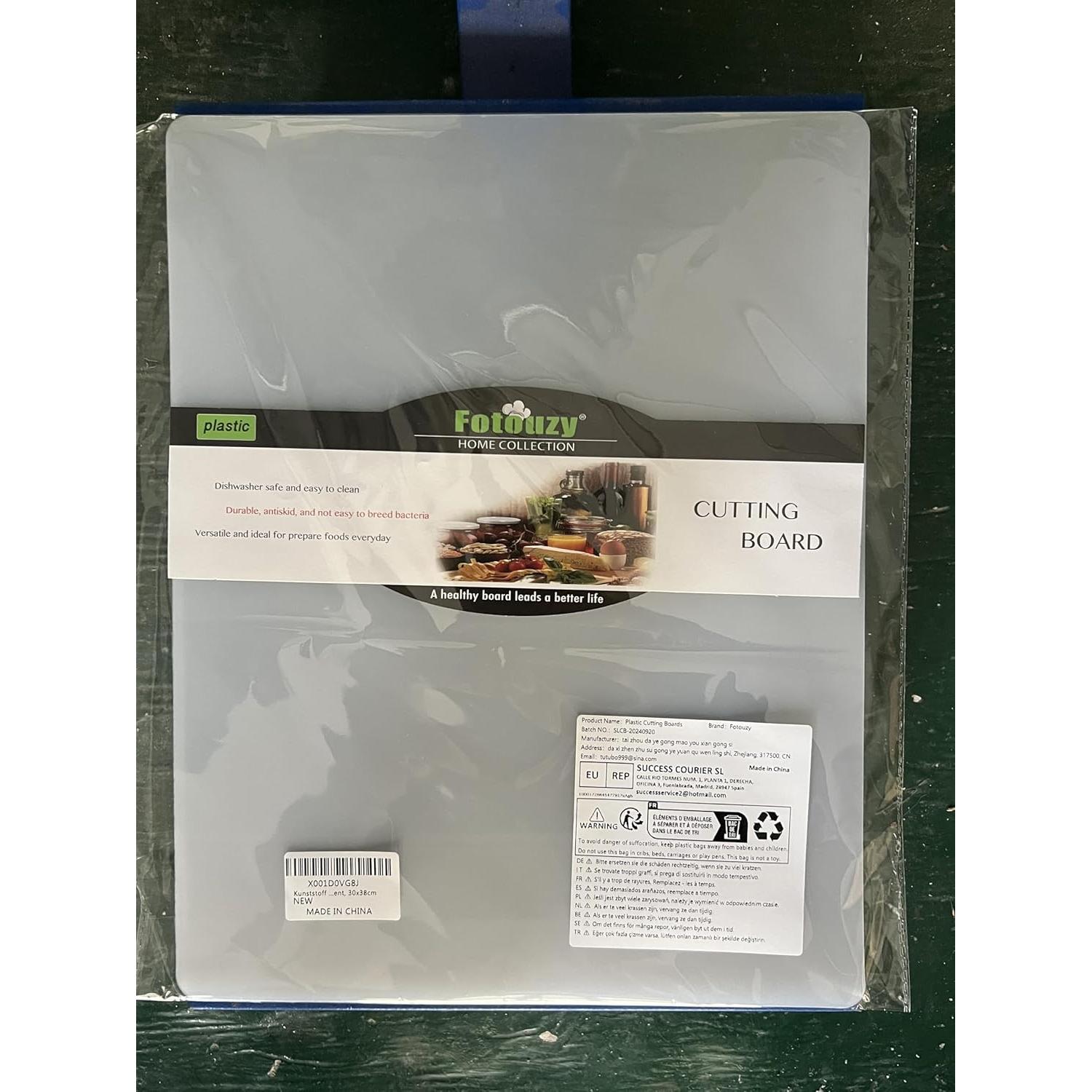 Juego de 7 tablas de cortar plásticas Fotouzy flexibles