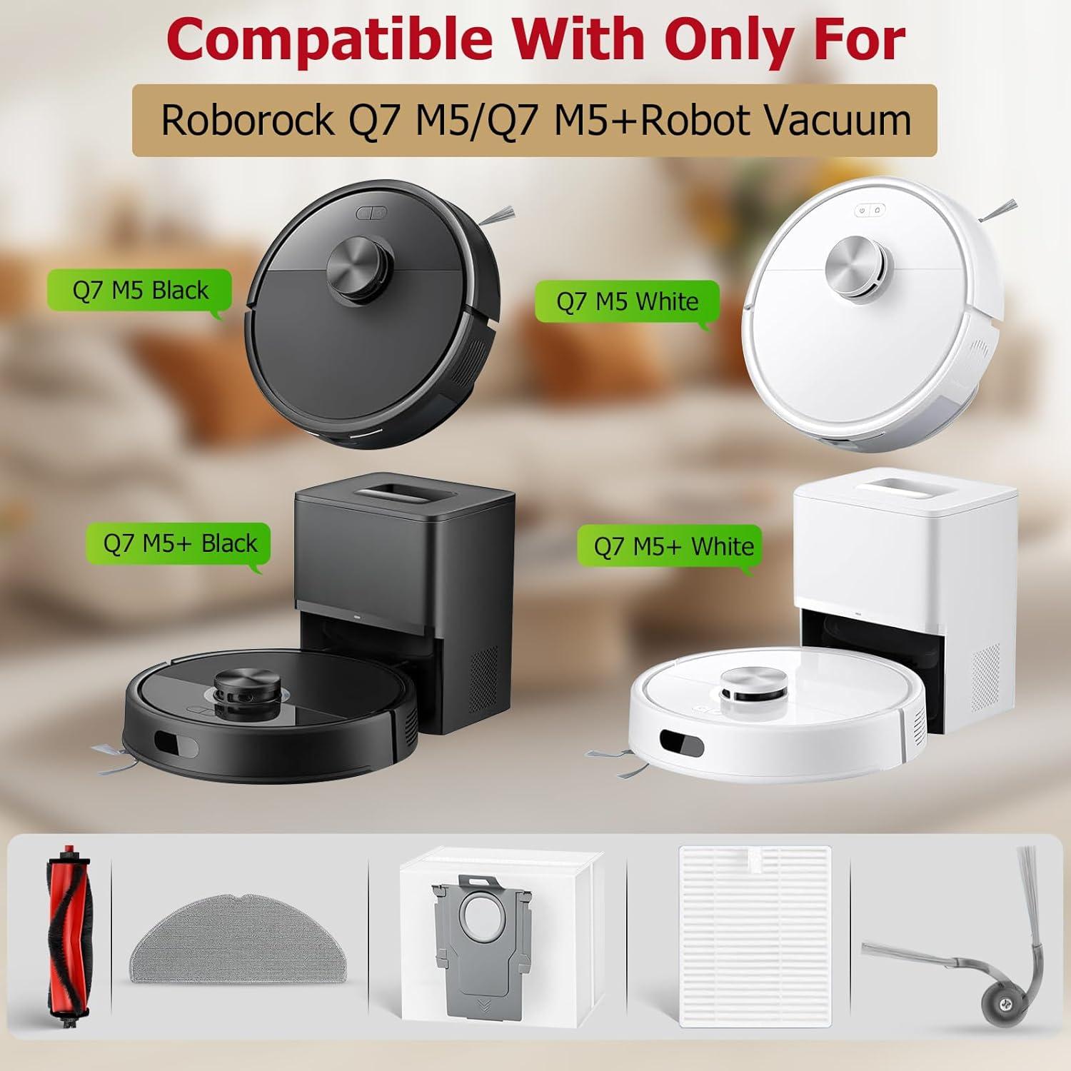 Accesorios de Reemplazo Chrostion para Roborock Q7 M5+