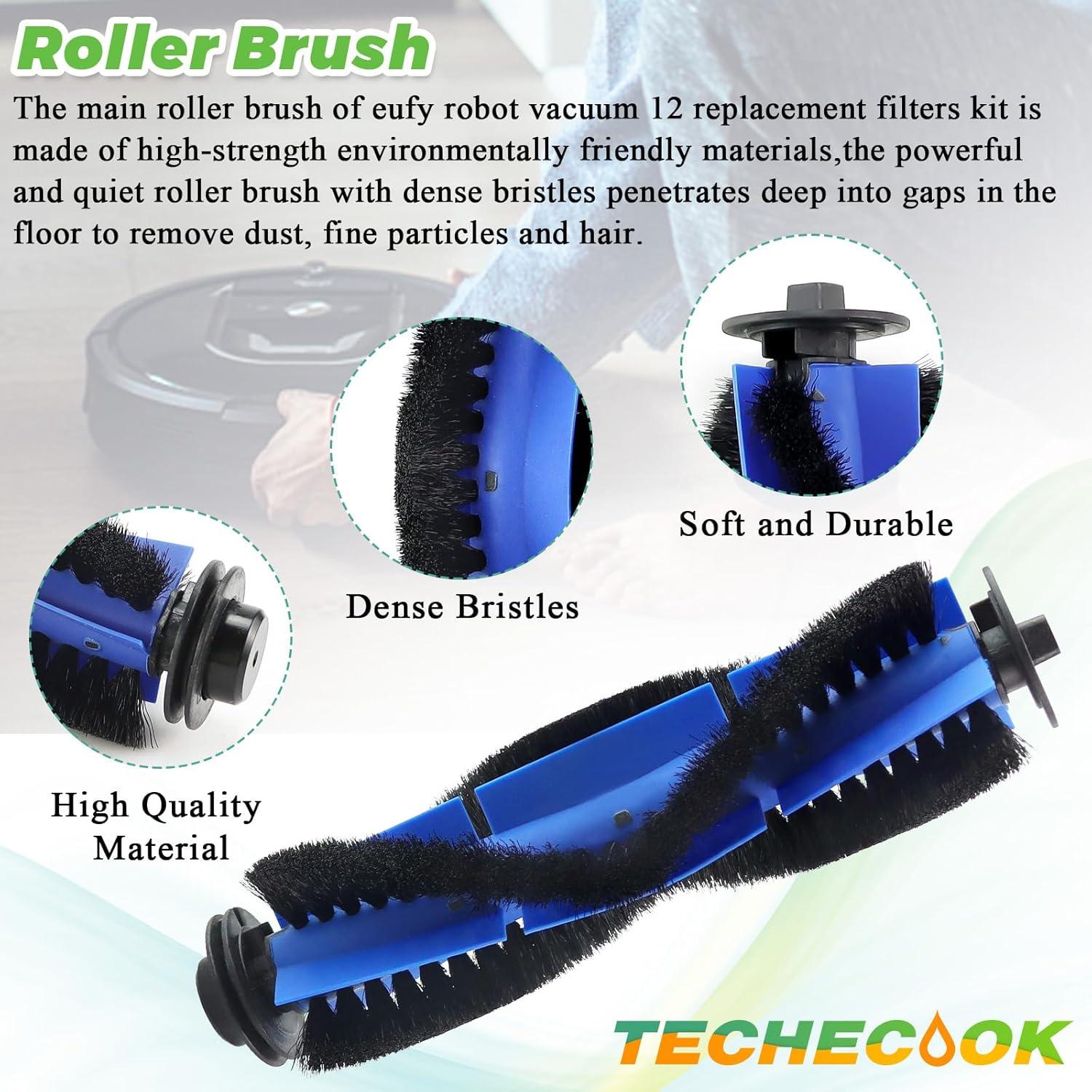 Repuestos Techecook para Eufy RoboVac 11S, 12, 15C - 18 Piezas