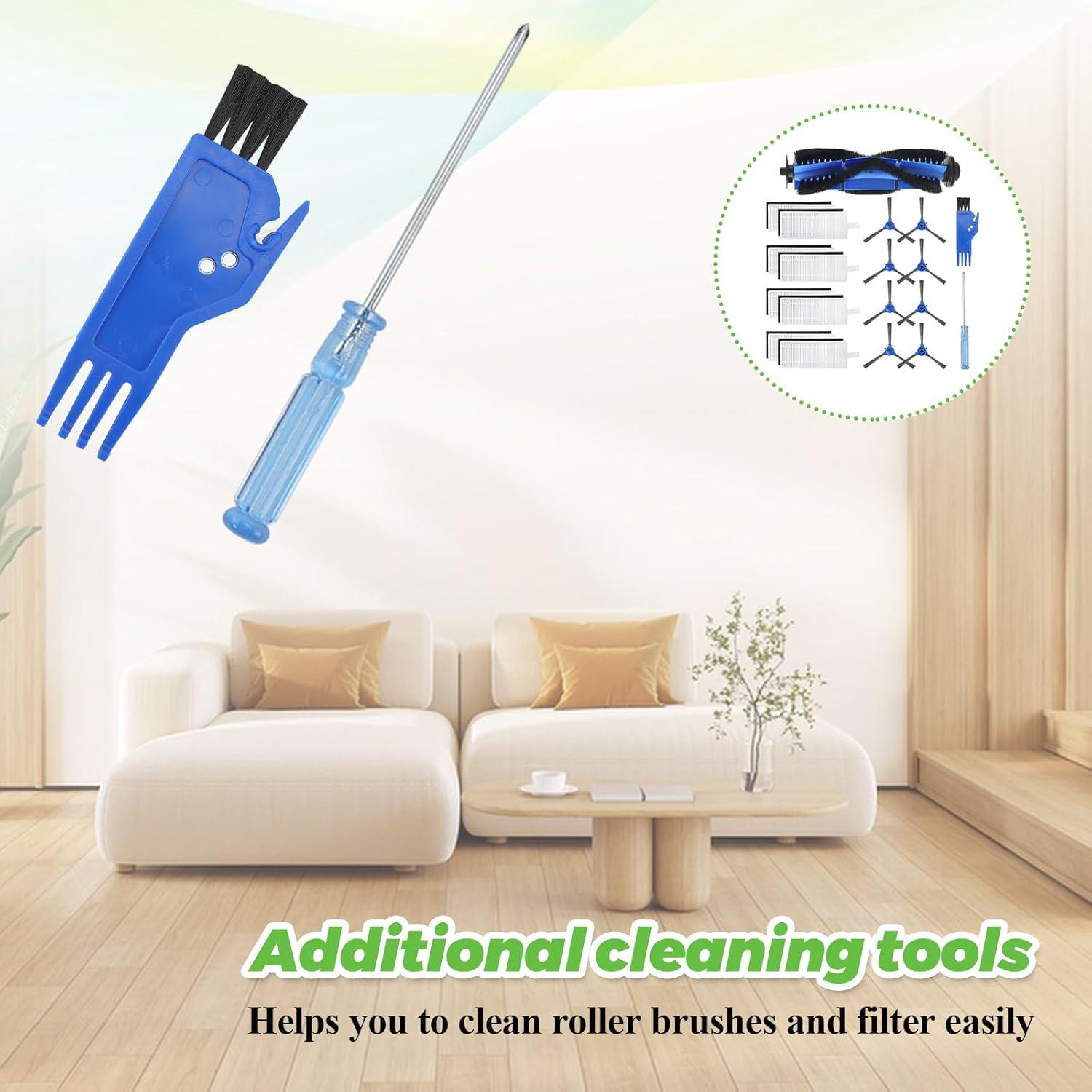 Repuestos Techecook para Eufy RoboVac 11S, 12, 15C - 18 Piezas