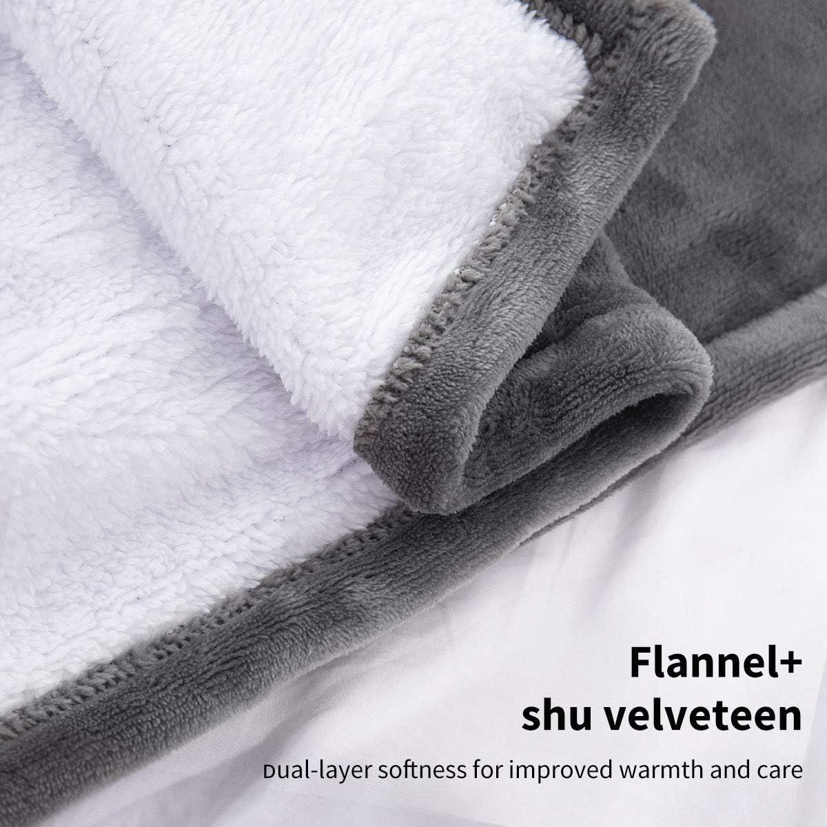 Manta Eléctrica Térmica FIGERM 127x152 cm Gris 3 Niveles