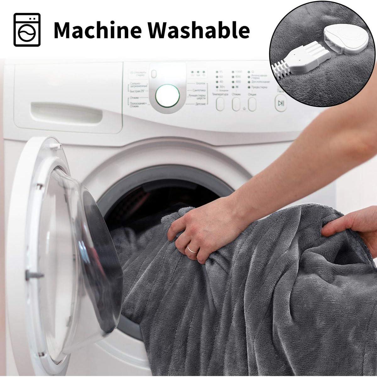 Manta Eléctrica Térmica FIGERM 127x152 cm Gris 3 Niveles