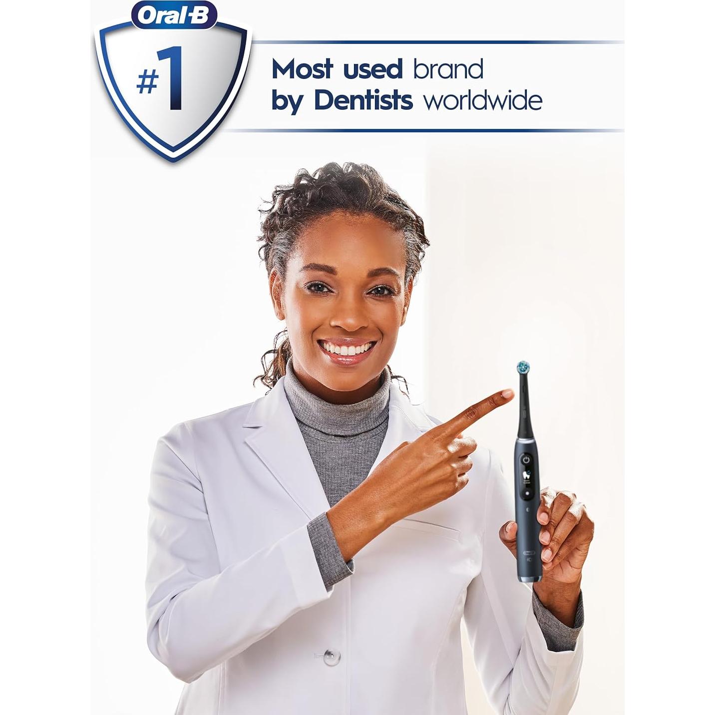 Cepillo de Dientes Eléctrico Oral-B iO Series 9 Aqua con 4 Cabezas