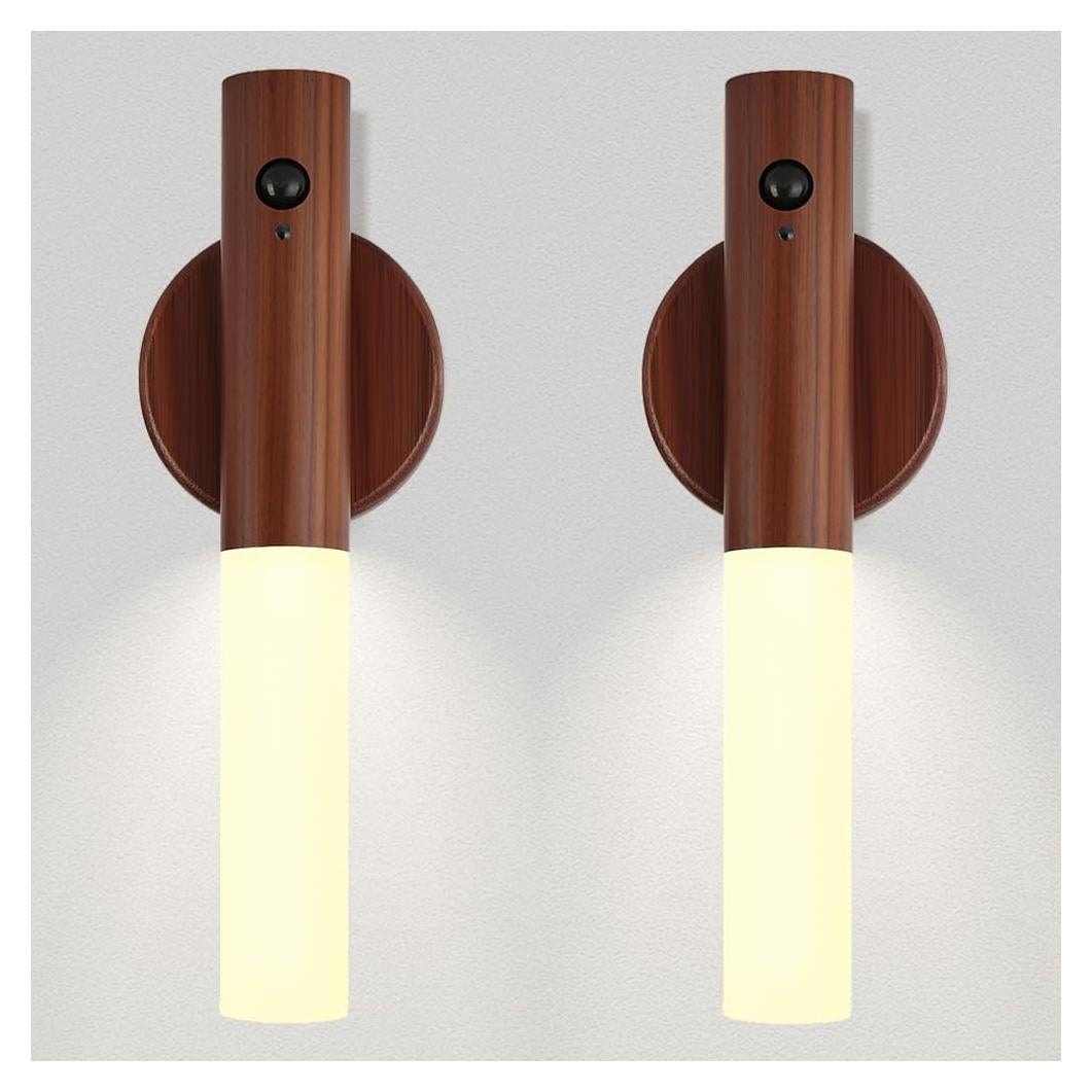 Luz Nocturna LED LANDGOO con Sensor de Movimiento 2Pcs