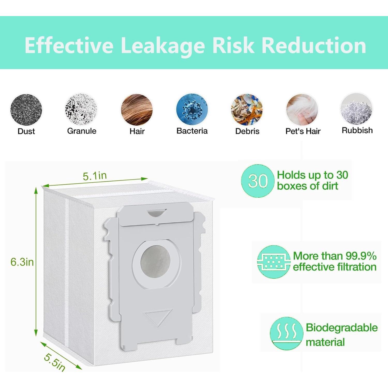 Accesorios iRobot Roomba E/I/J Series - 2 Cepillos, 2 Filtros HEPA, 2 Bolsas